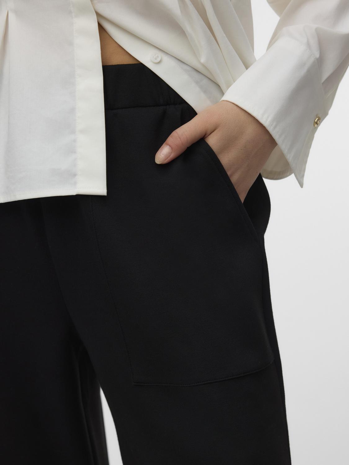 VERO MODA BELLIS MW STRAIGHT PANT BOO