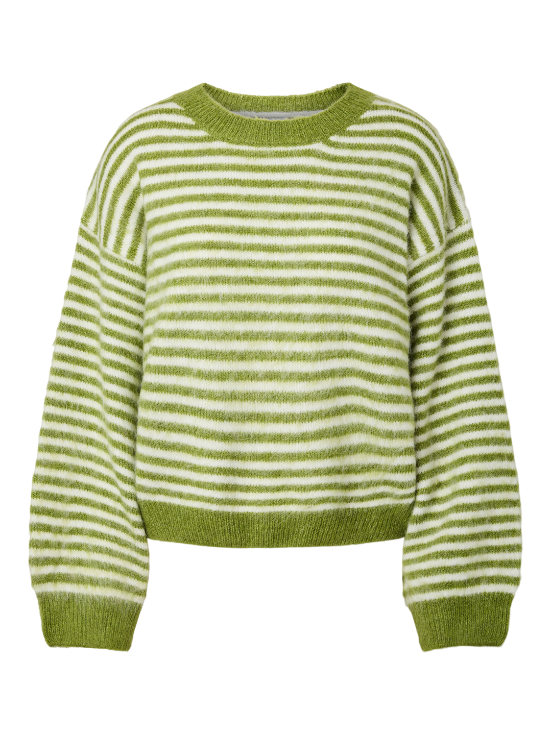 PIECES ADA LS O-NECK KNIT BC