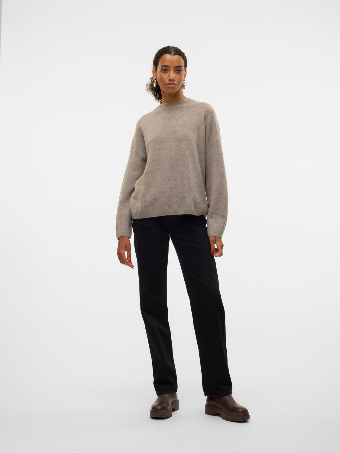 VERO MODA BOOM LS O-NECK PULLOVER