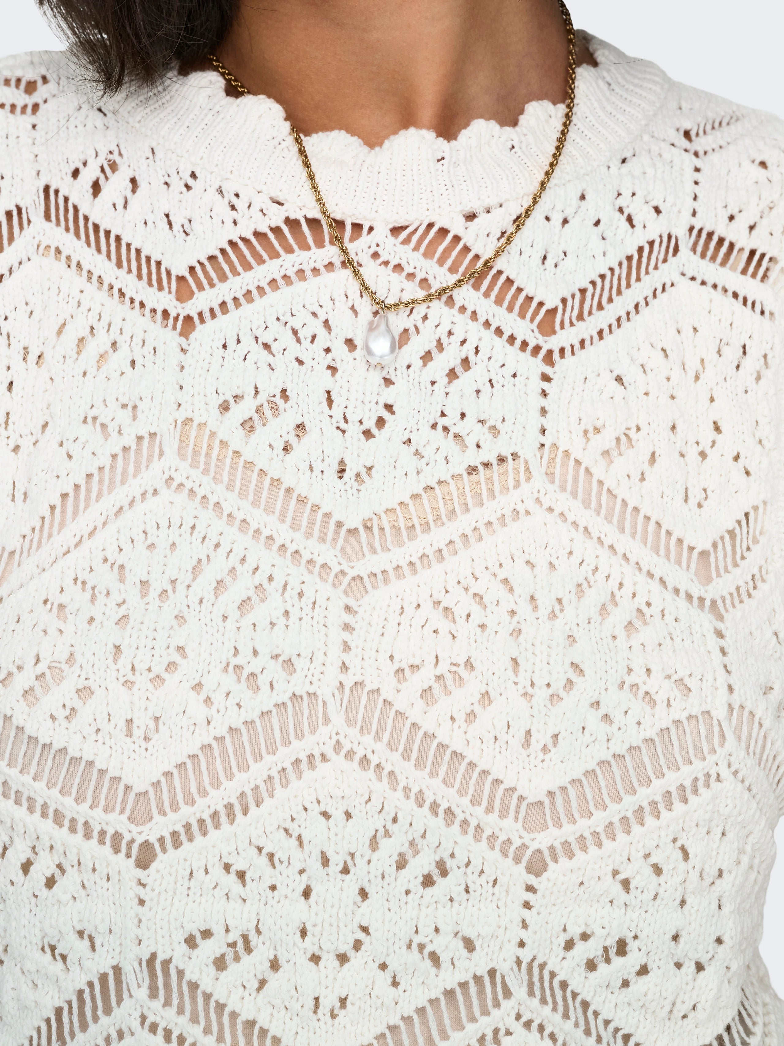 ONLY FRIDA LIFE SL STRUCTURE TOP KNIT