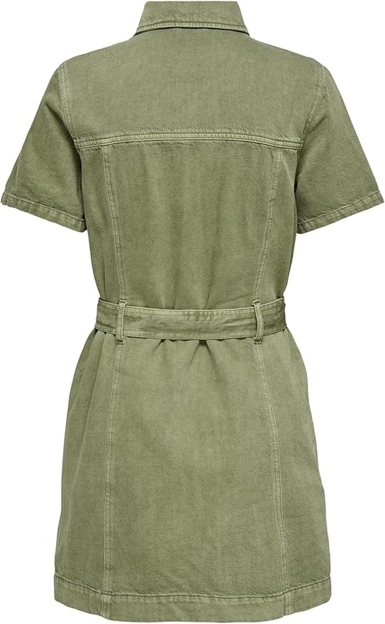 ONLY SILLA SS ZIP BELT SHORT DRESS