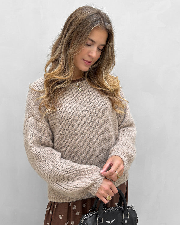 ONLY NORDIC LIFE LS O-NECK KNIT