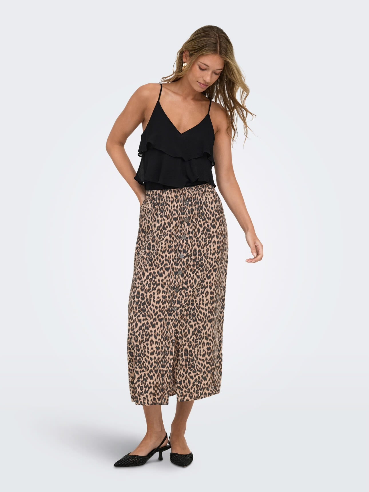 ONLY LINN LIFE FLOUNCE SINGLET