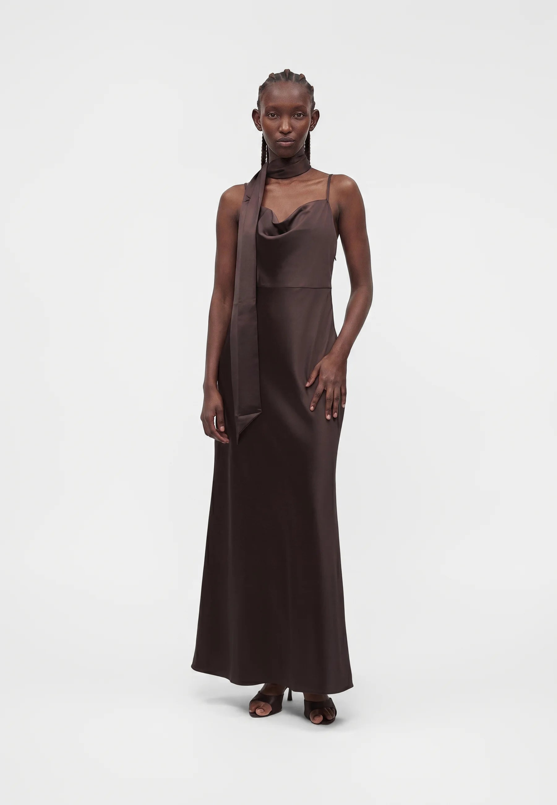 VERO MODA CENIA SINGLET SCARF ANKLE DRESS