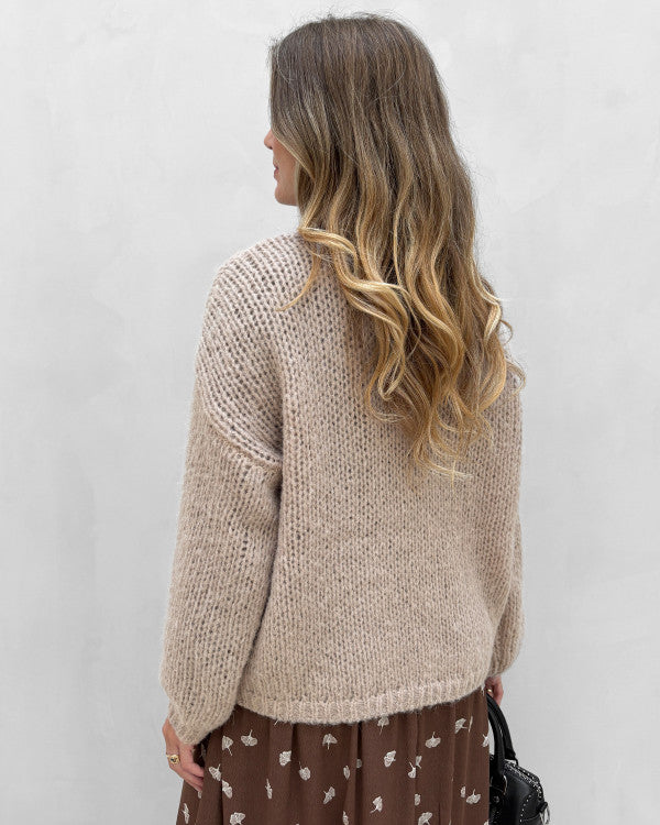 ONLY NORDIC LIFE LS O-NECK KNIT