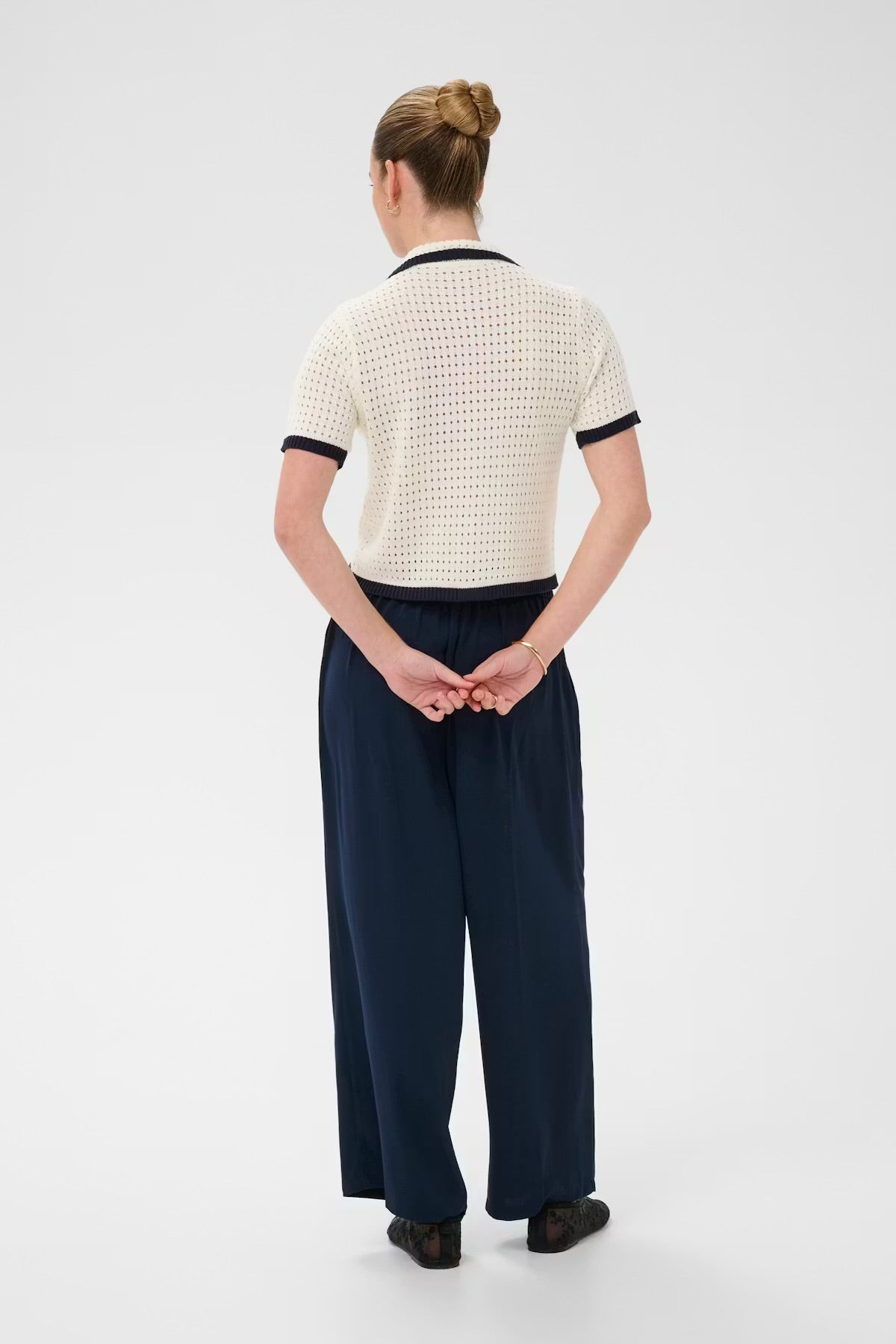 KAFFE ILLIS CROPPED PANTS