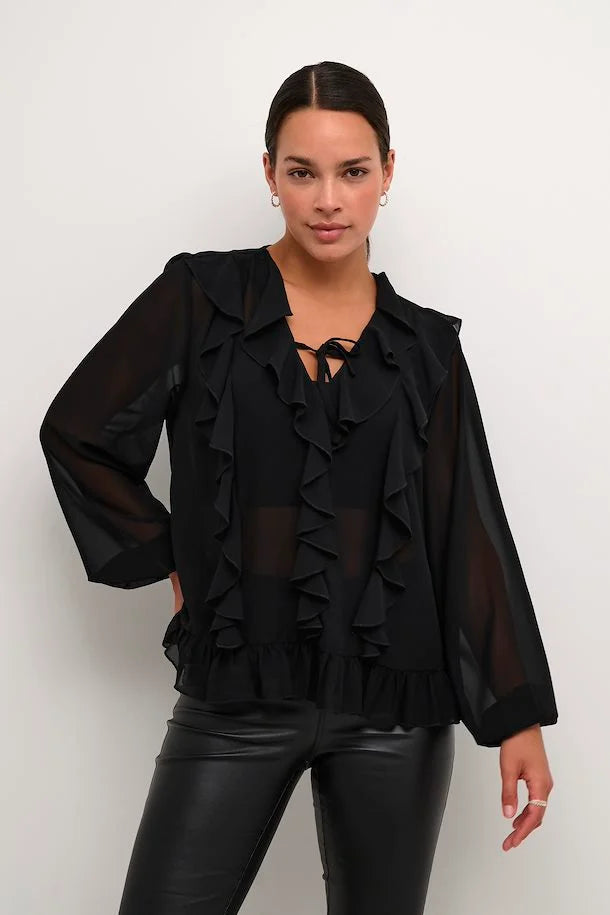 KAFFE NINNA BLOUSE