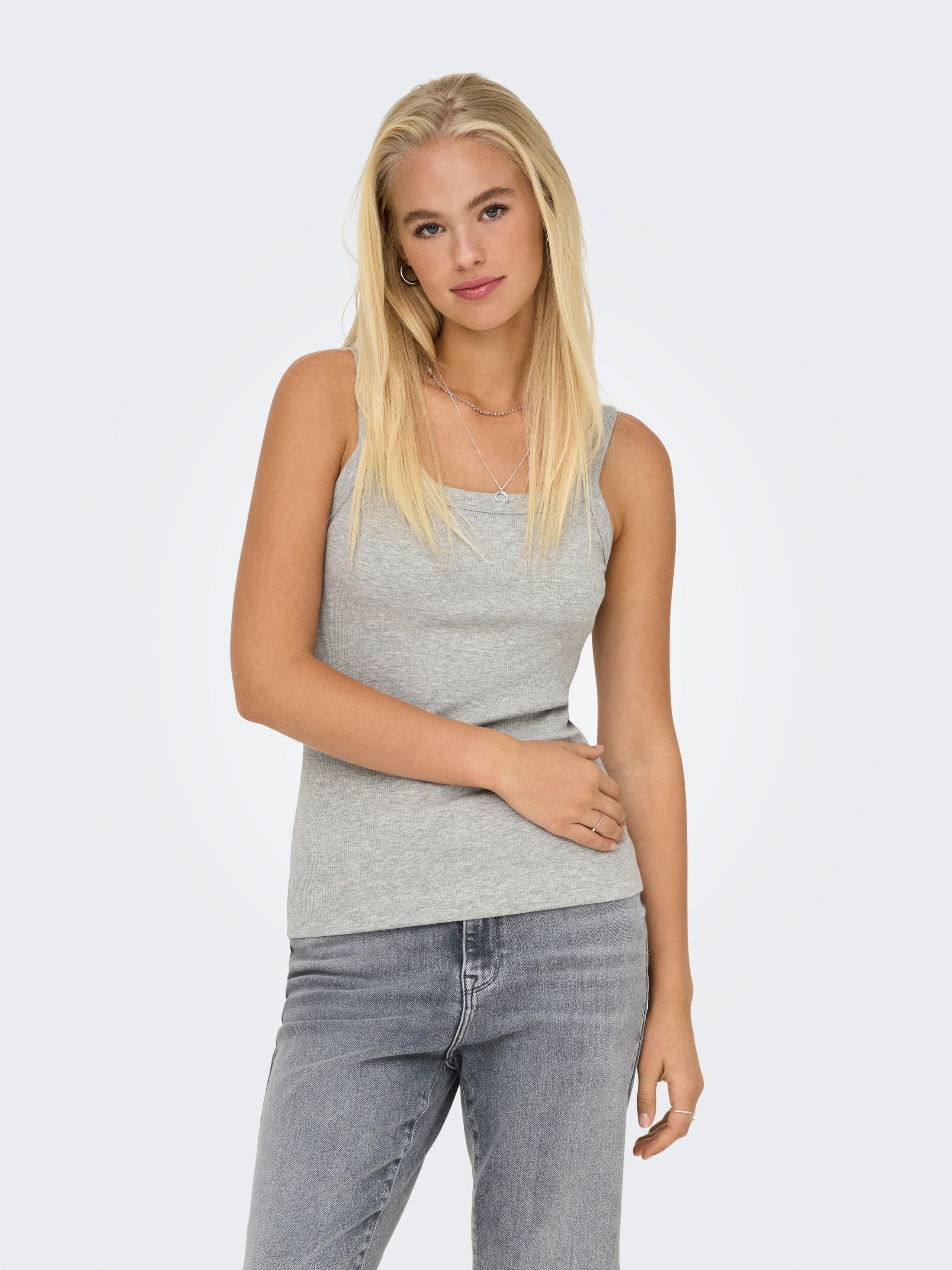 ONLY VIRA S/L RIB TOP