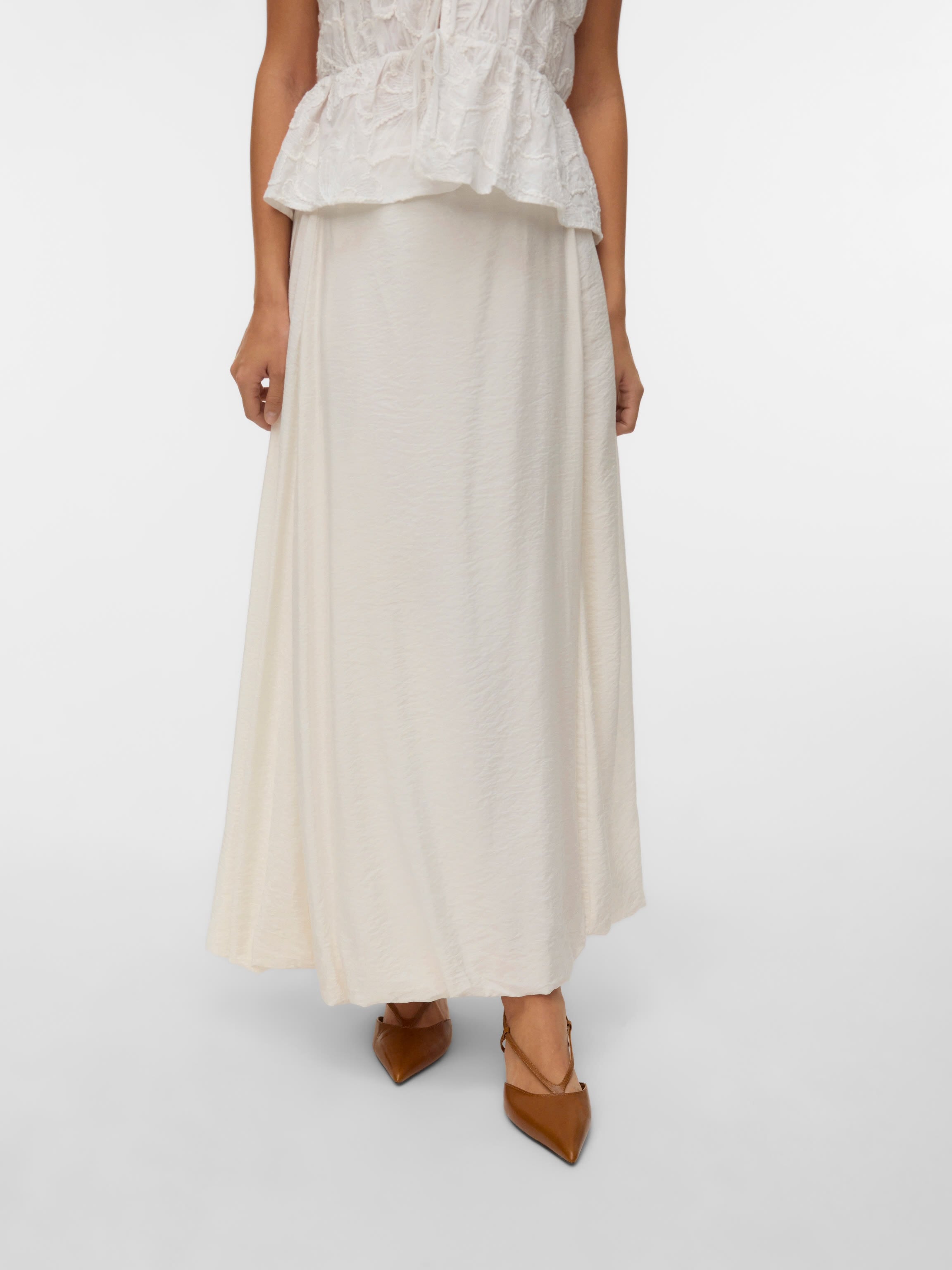 VERO MODA JOSIE HW ANKLE BALLOON SKIRT