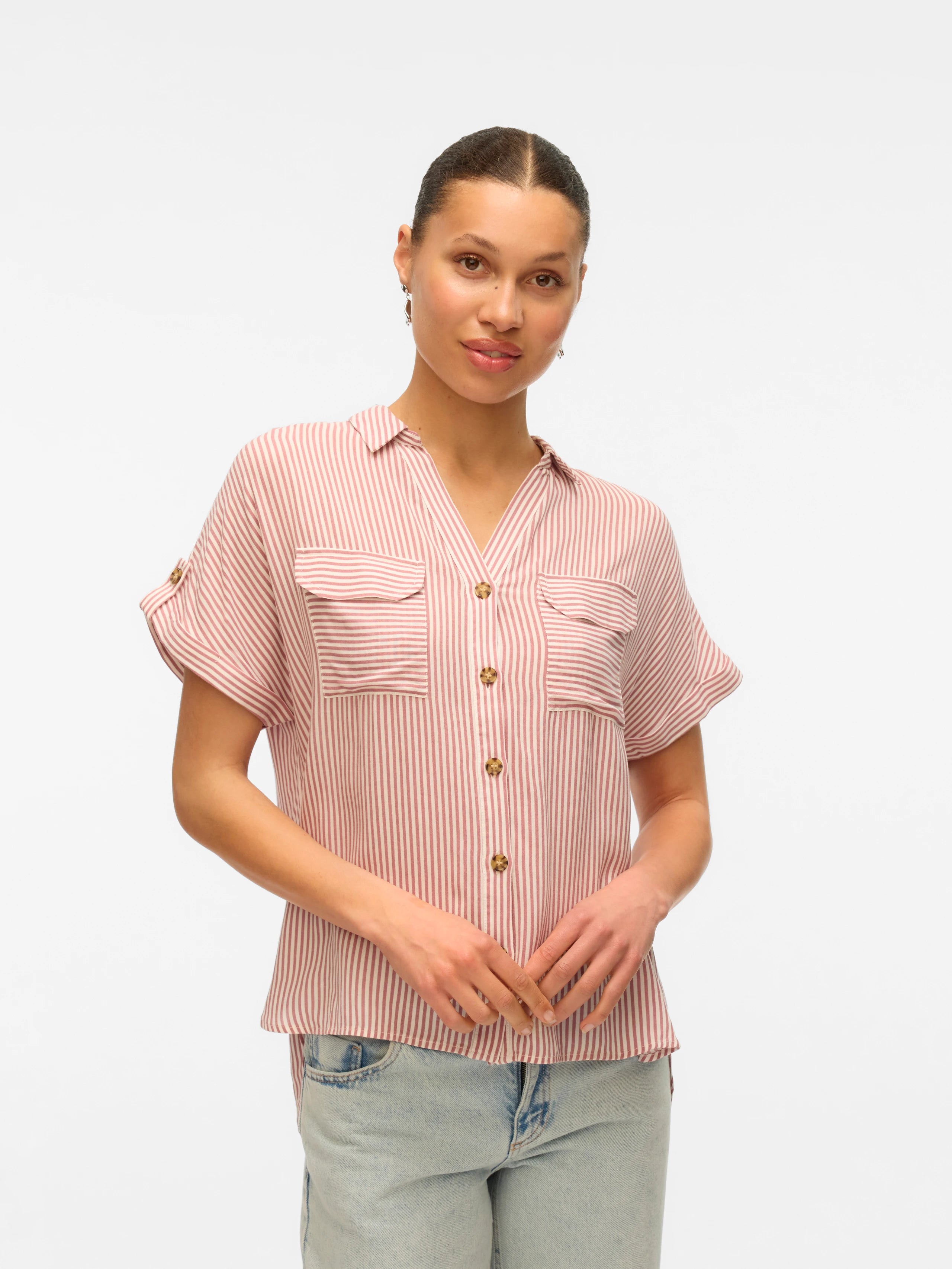 VERO MODA BUMPY S/S SHIRT