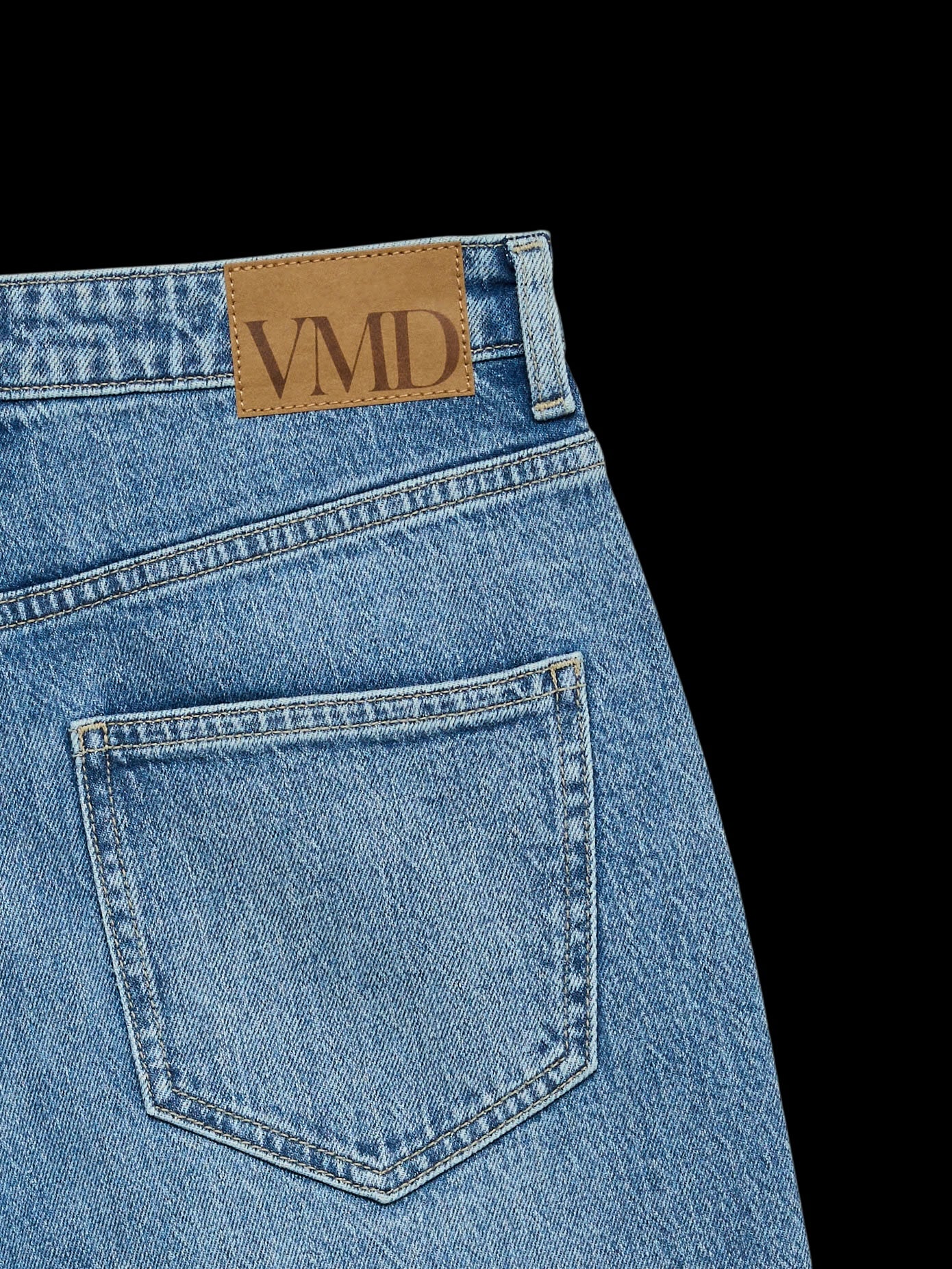 VERO MODA TESSA HR WIDE JEANS - MEDIUM BLUE DENIM