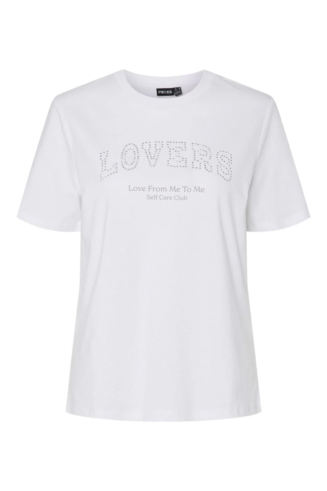 PIECES TARA SS PRINTED T-SHIRT