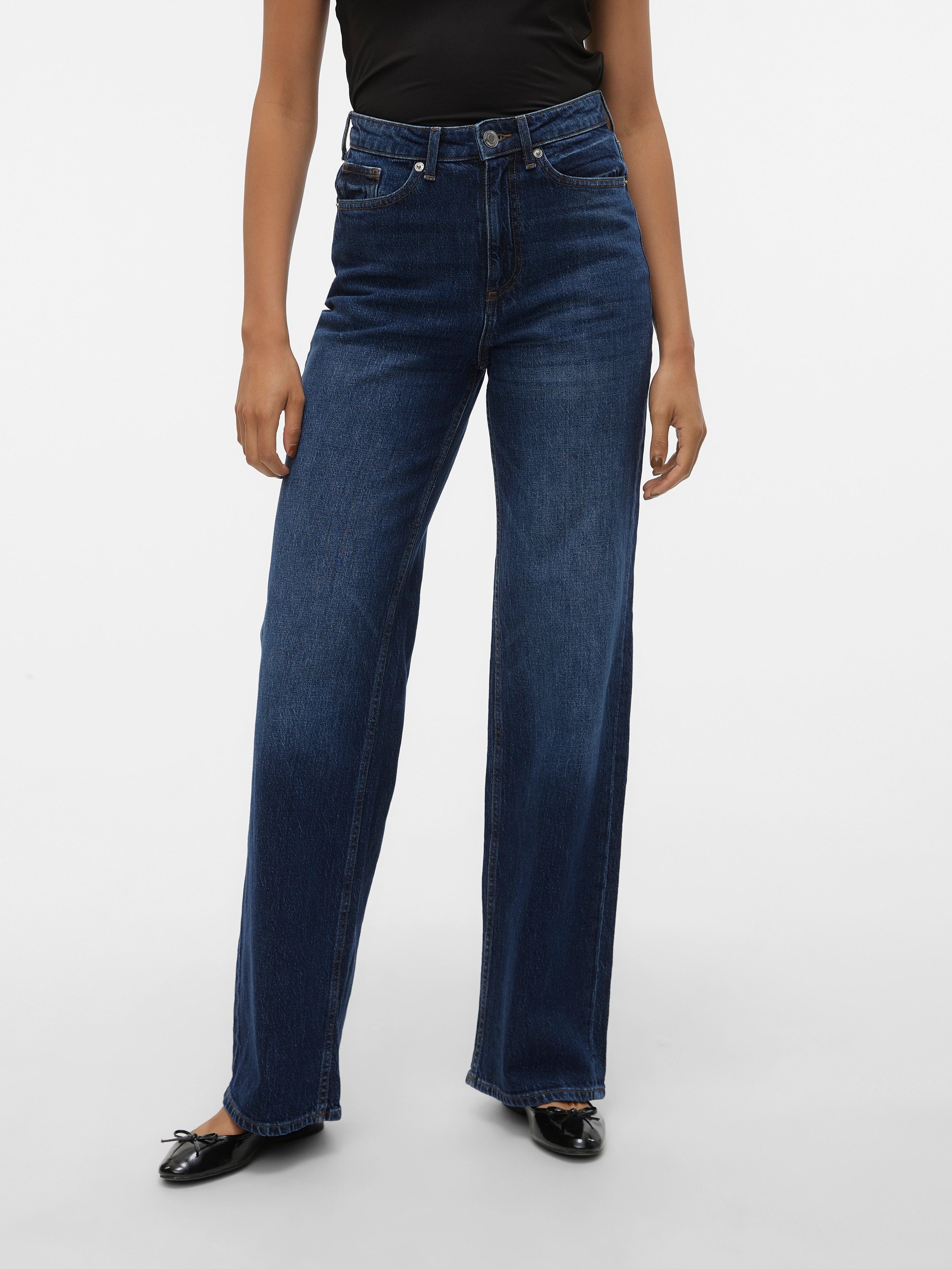 VERO MODA TESSA HR WIDE JEANS