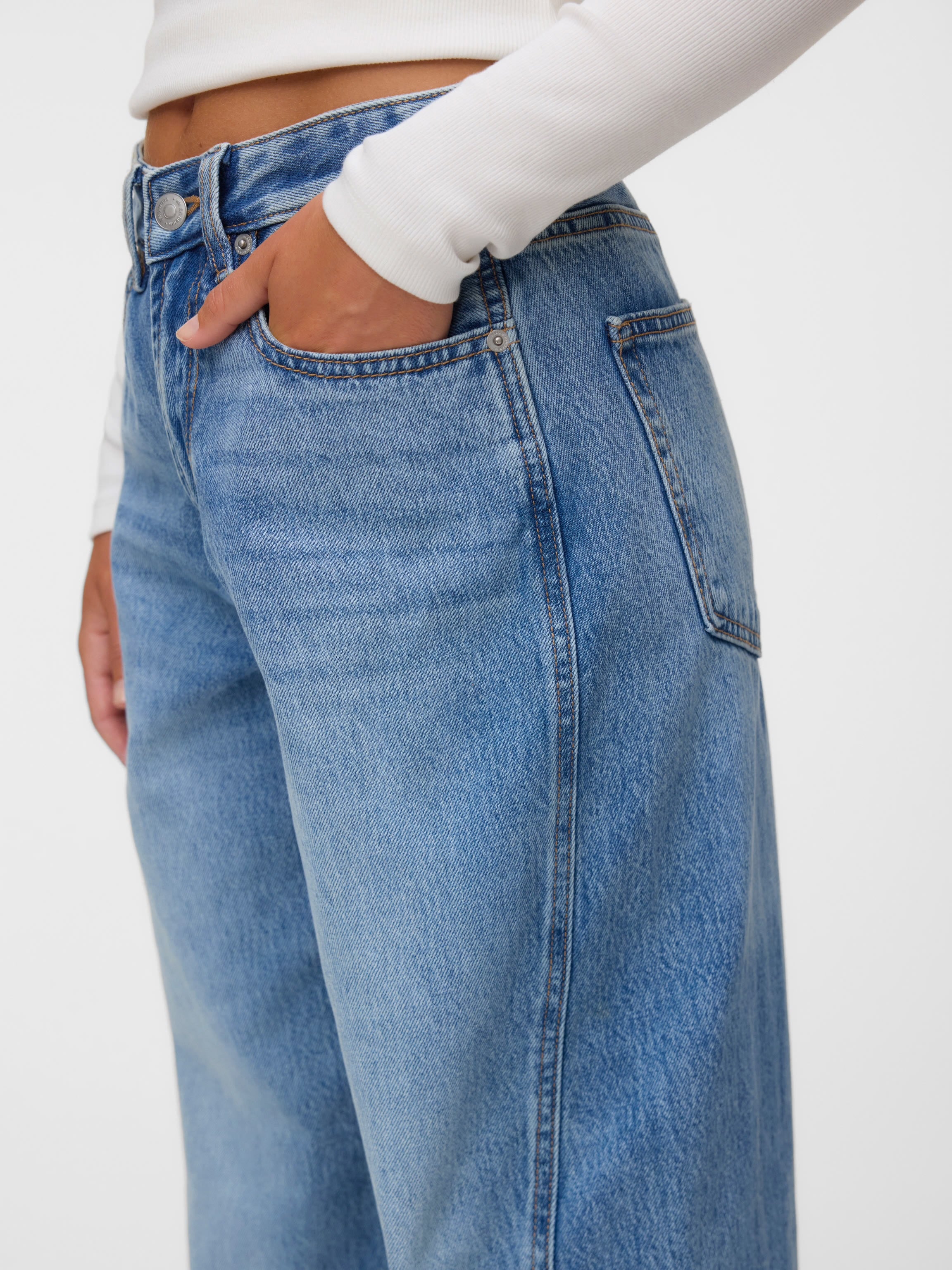 VERO MODA MR BARREL DNM JEANS