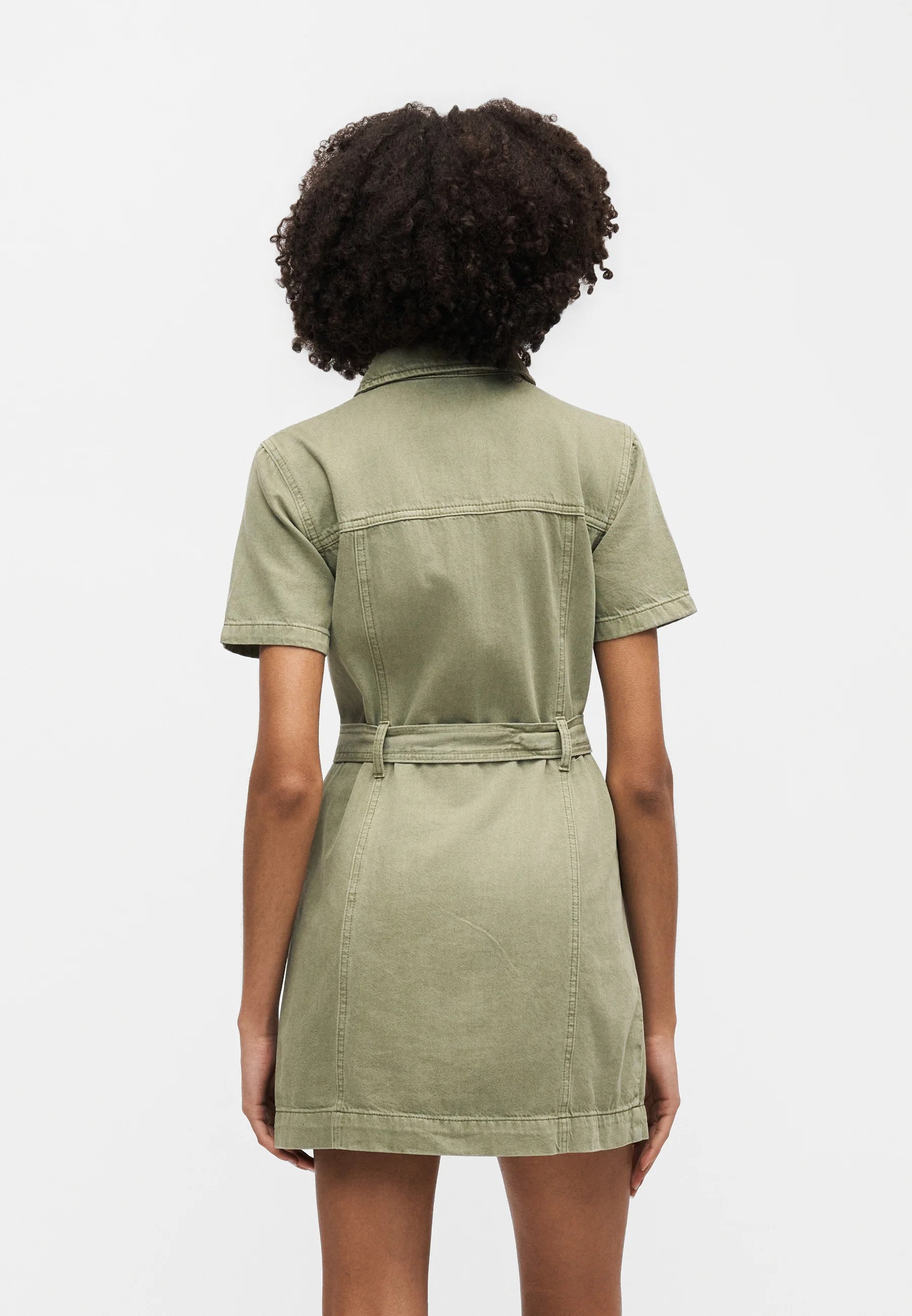 ONLY SILLA SS ZIP BELT SHORT DRESS