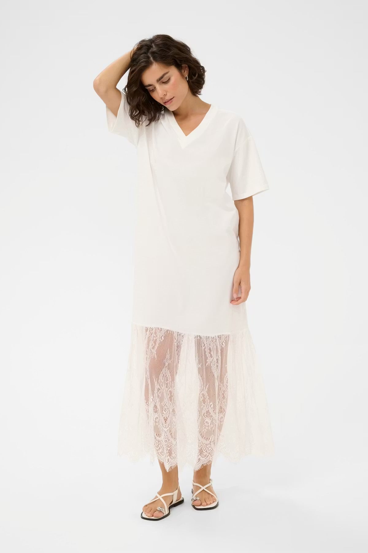 KAFFE ANDREA TEE DRESS