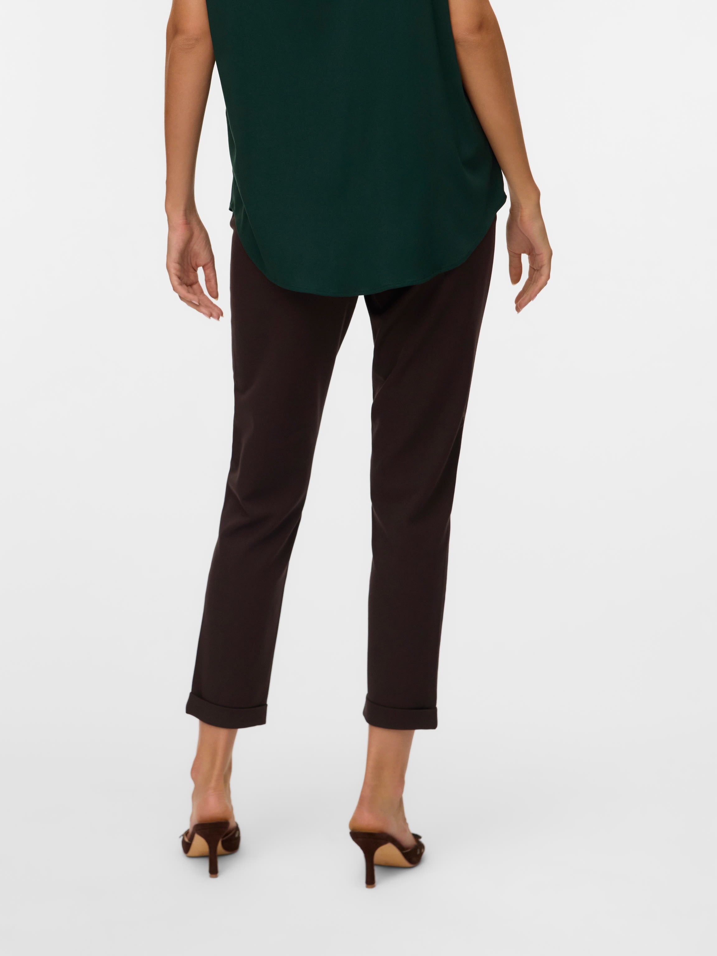 VERO MODA MAYA MW LOOSE SOLID PANT