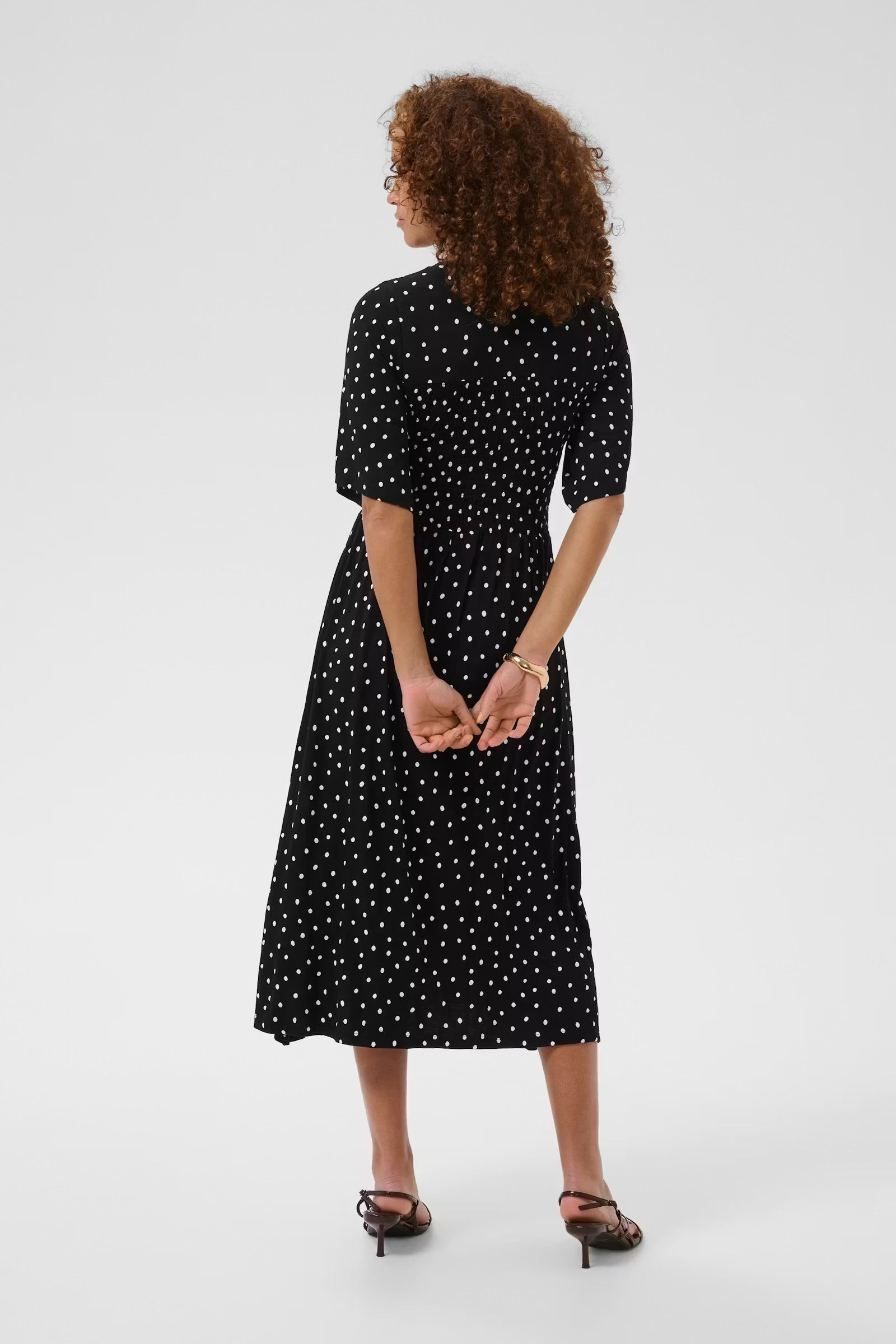KAFFE BELLA SMOCK DRESS