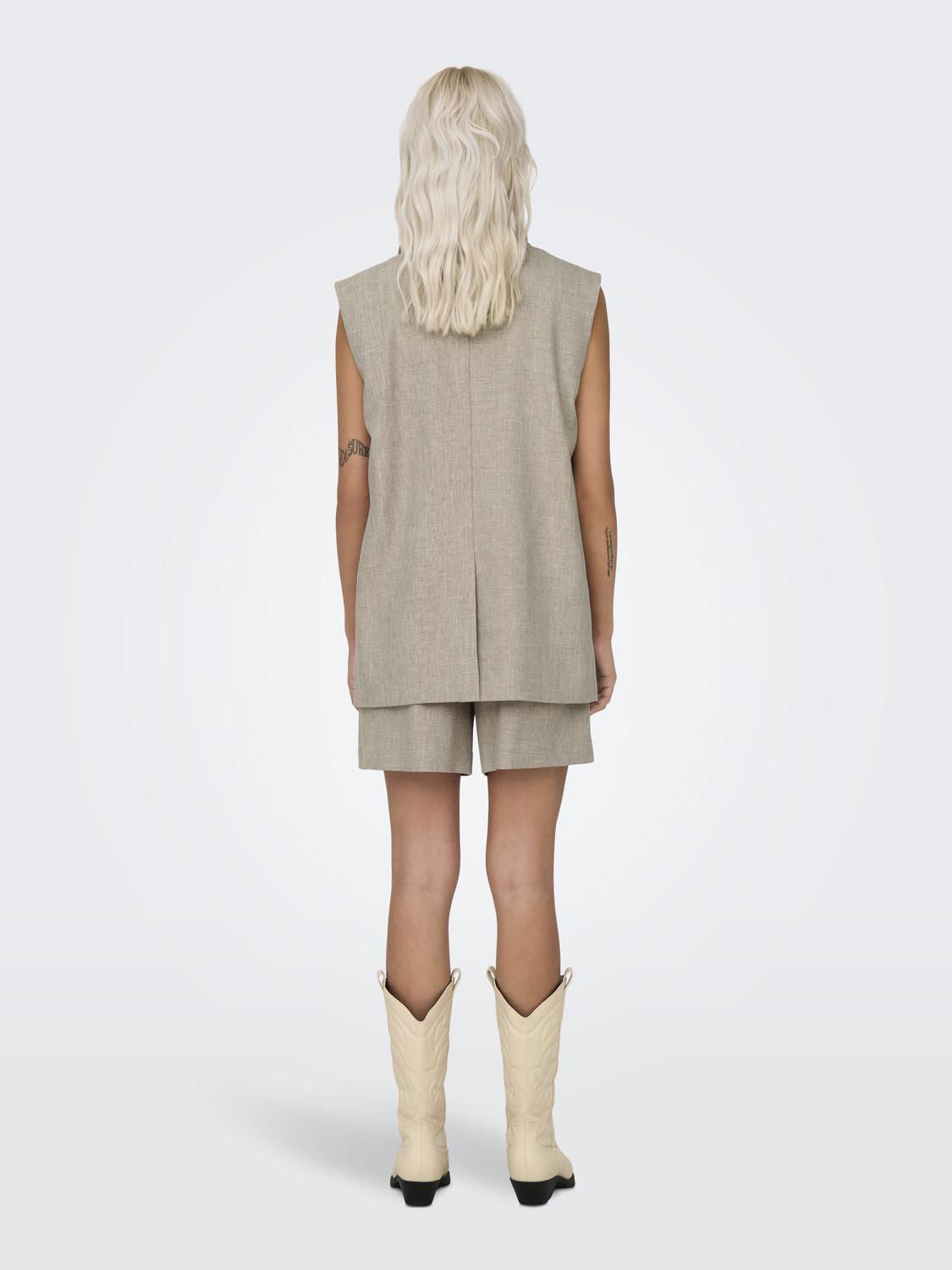 ONLY LINDA S/L MEL OVERSIZE WAISTCOAT
