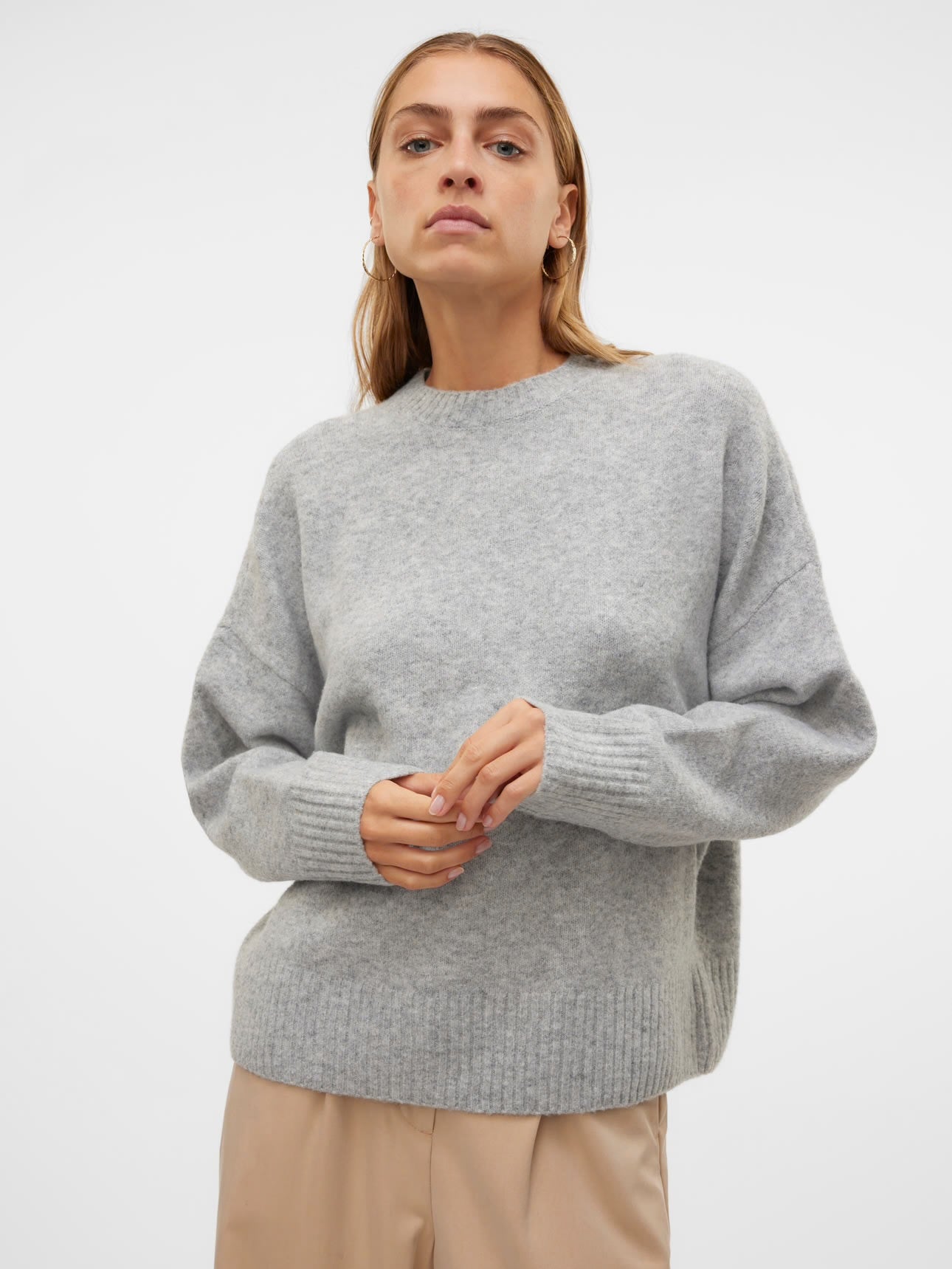 VERO MODA BOOM LS O-NECK PULLOVER
