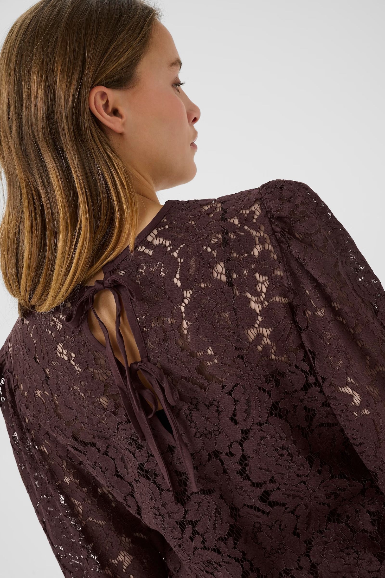 KAFFE NOMI LACE BLOUSE