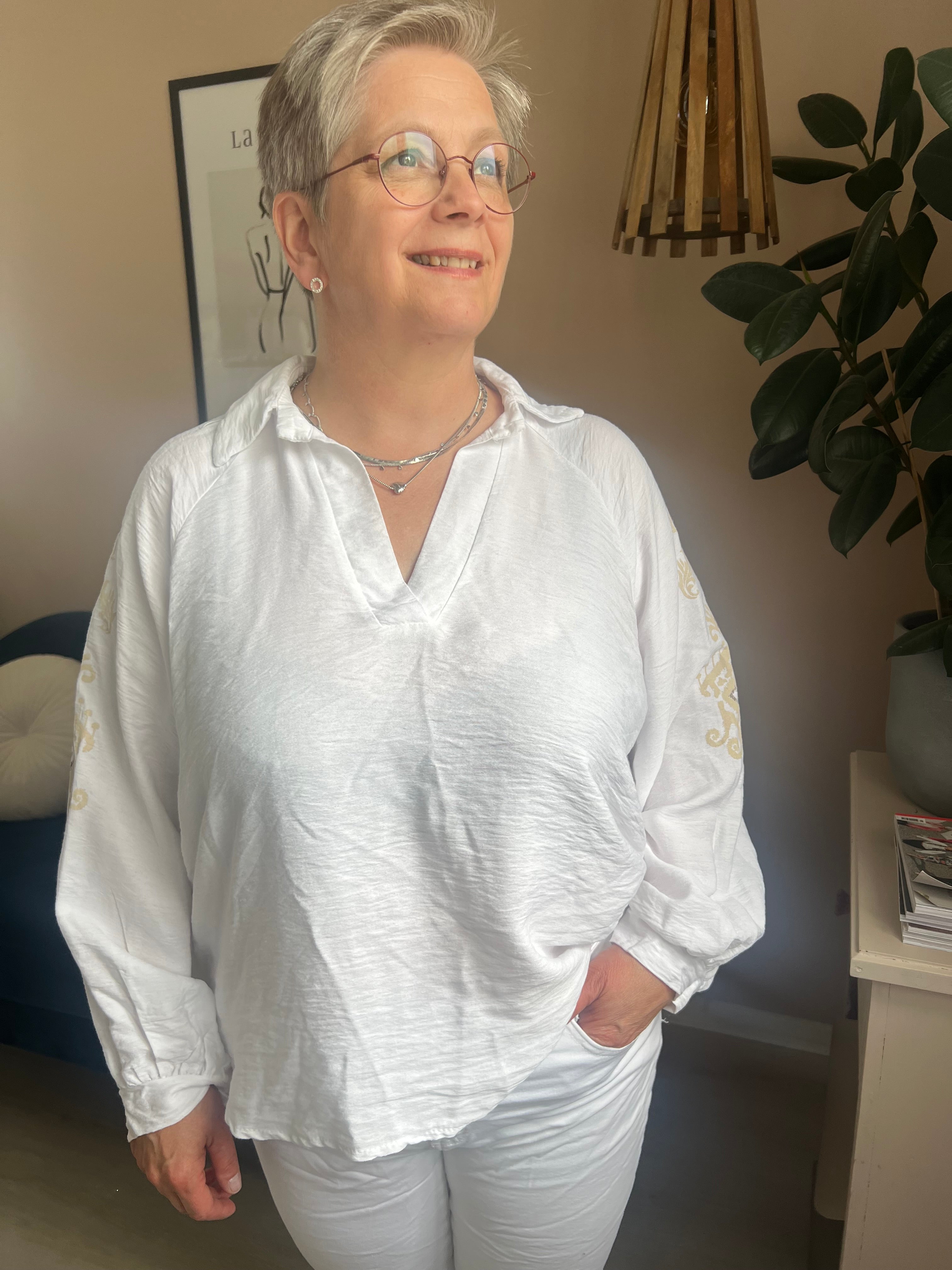 HOFFMANN V-NECK L/S SHIRT