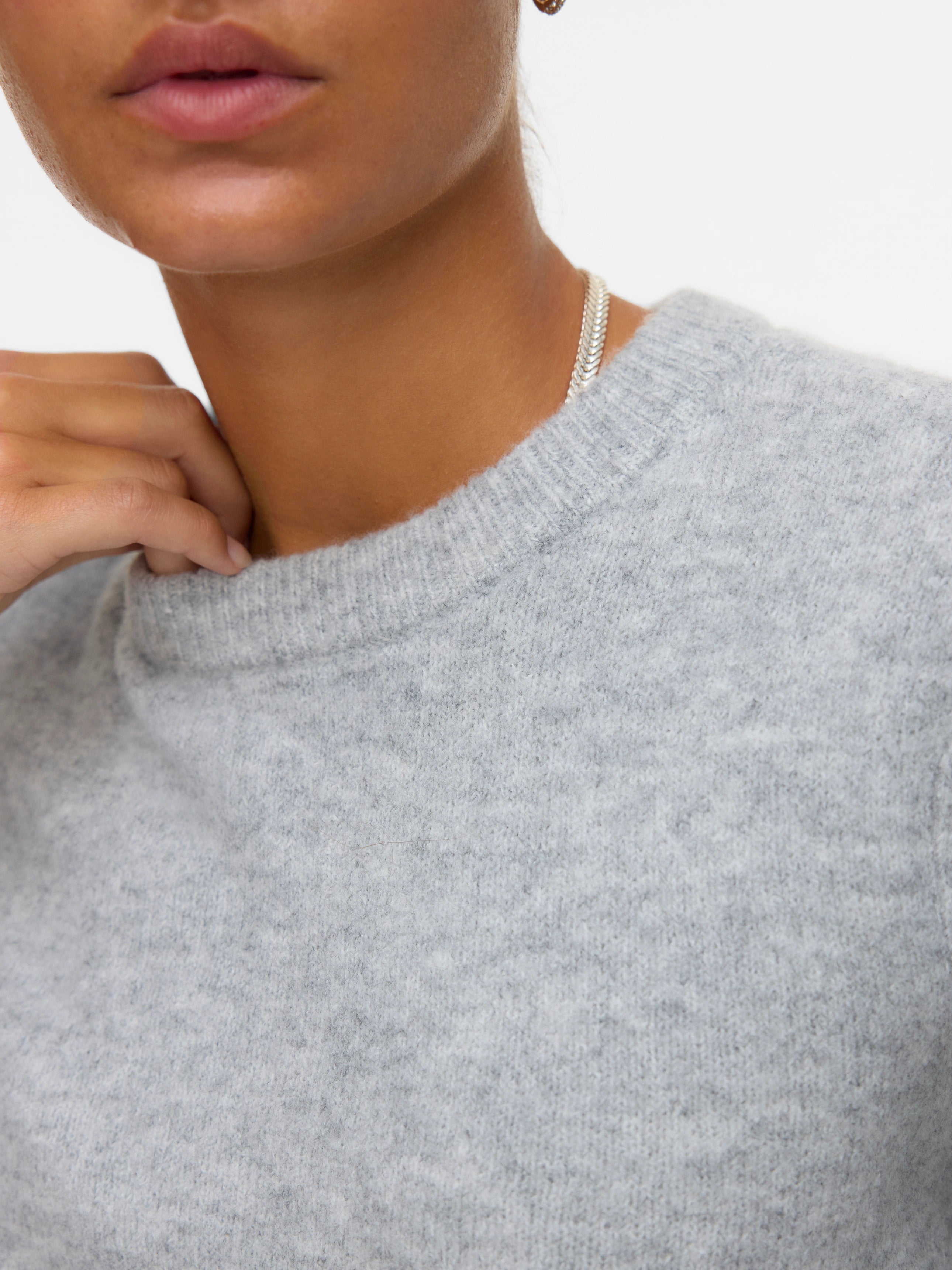 VERO MODA BOOM 2/4 O-NECK OVERSIZE PULLOVER