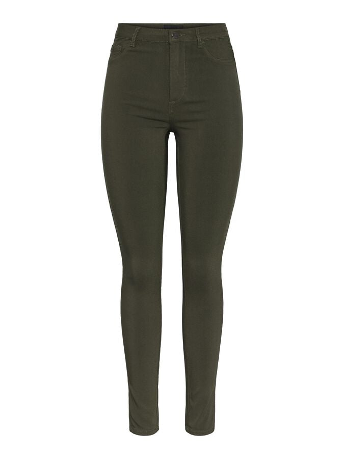 PIECES HIGHSKIN WEAR JEGGINGS