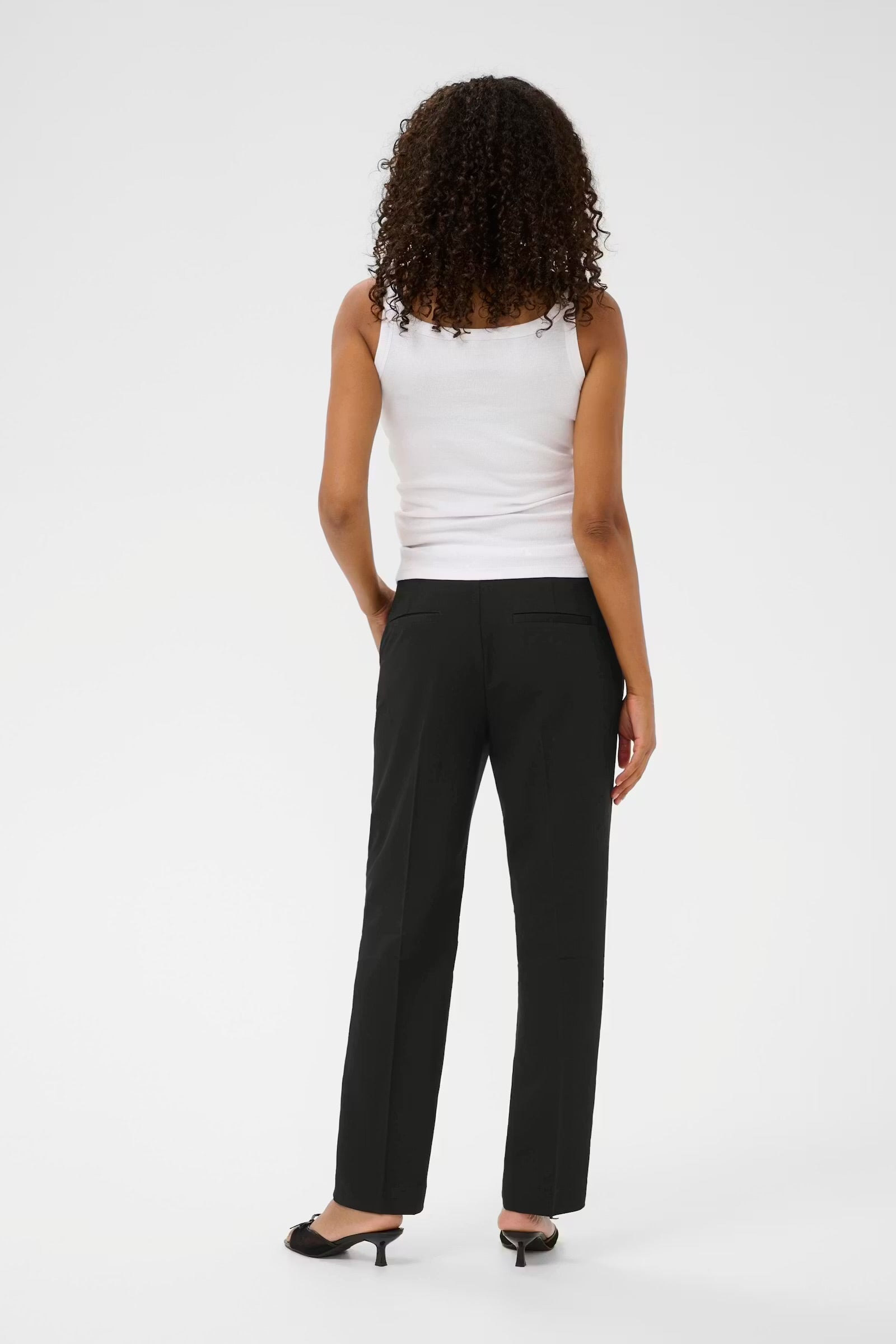 KAFFE SAKURA HW ZIPPER PANTS