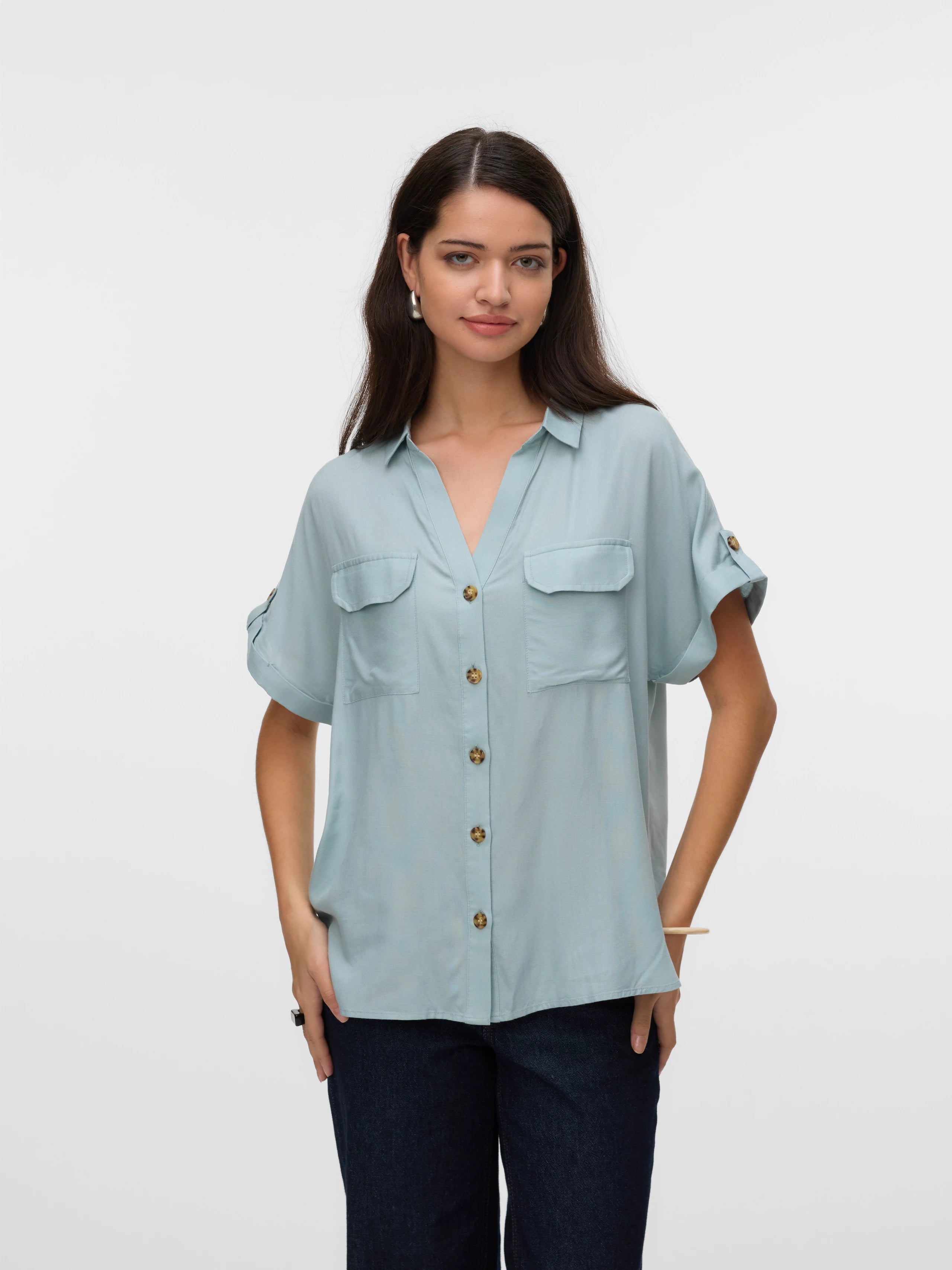 VERO MODA BUMPY S/S SHIRT