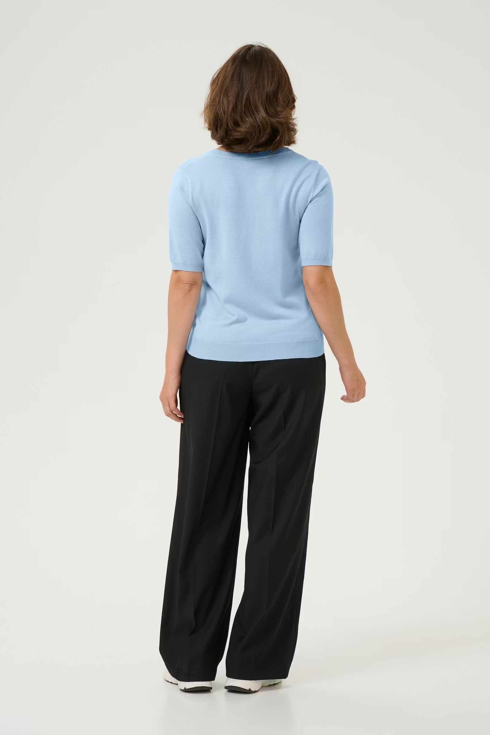 KAFFE LIZZA V-NECK PULLOVER