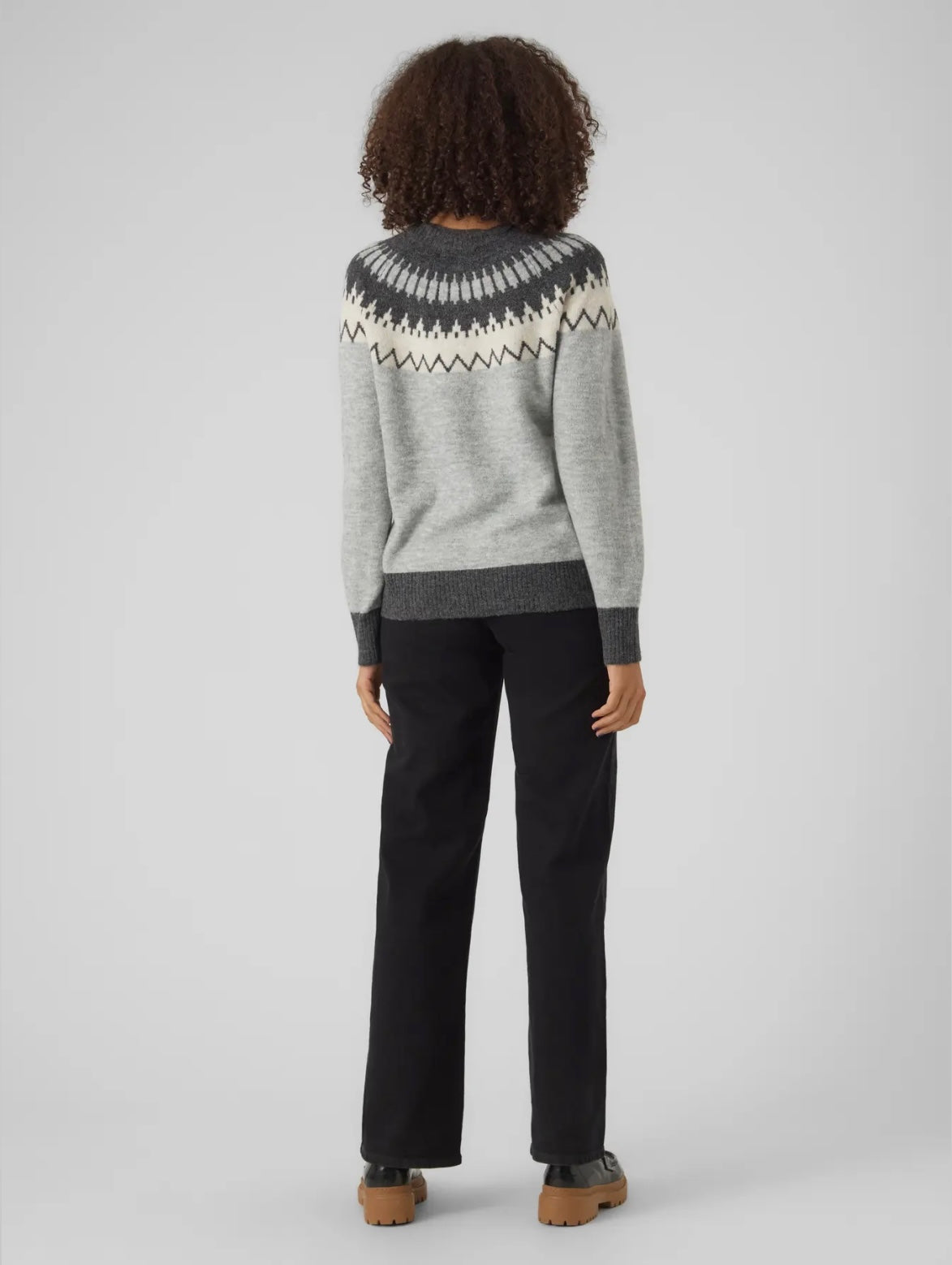 VERO MODA SIMONE LS NORDIC PULLOVER