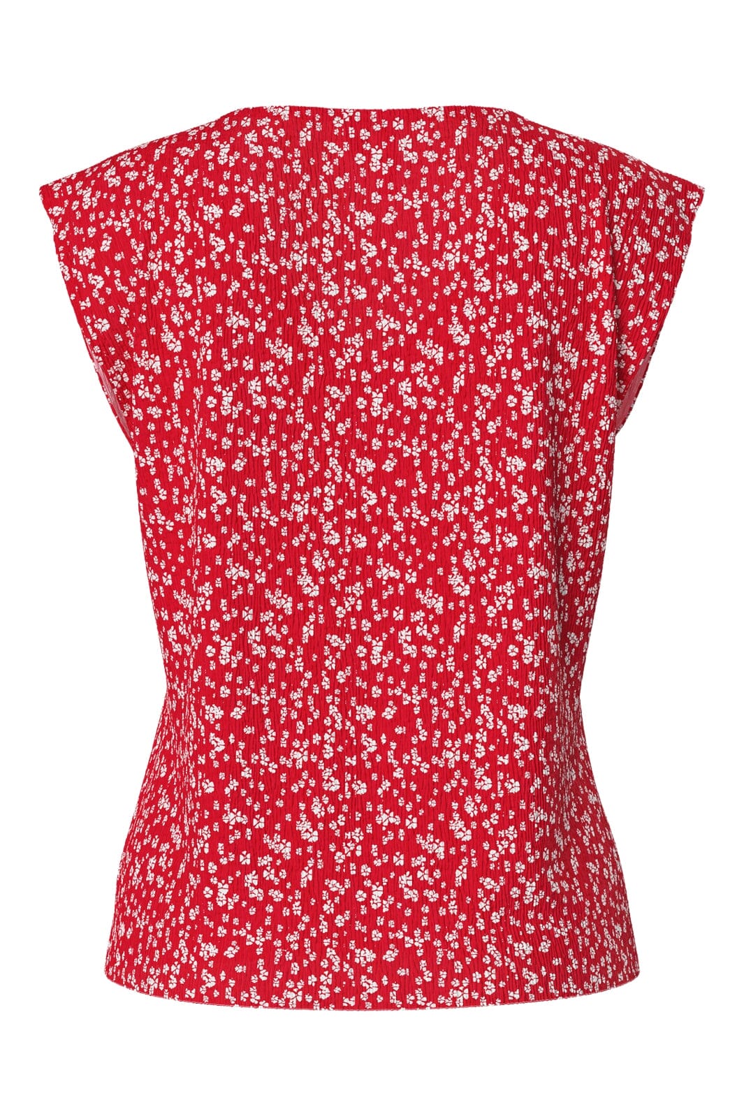 PIECES FLORA SS V-NECK TOP