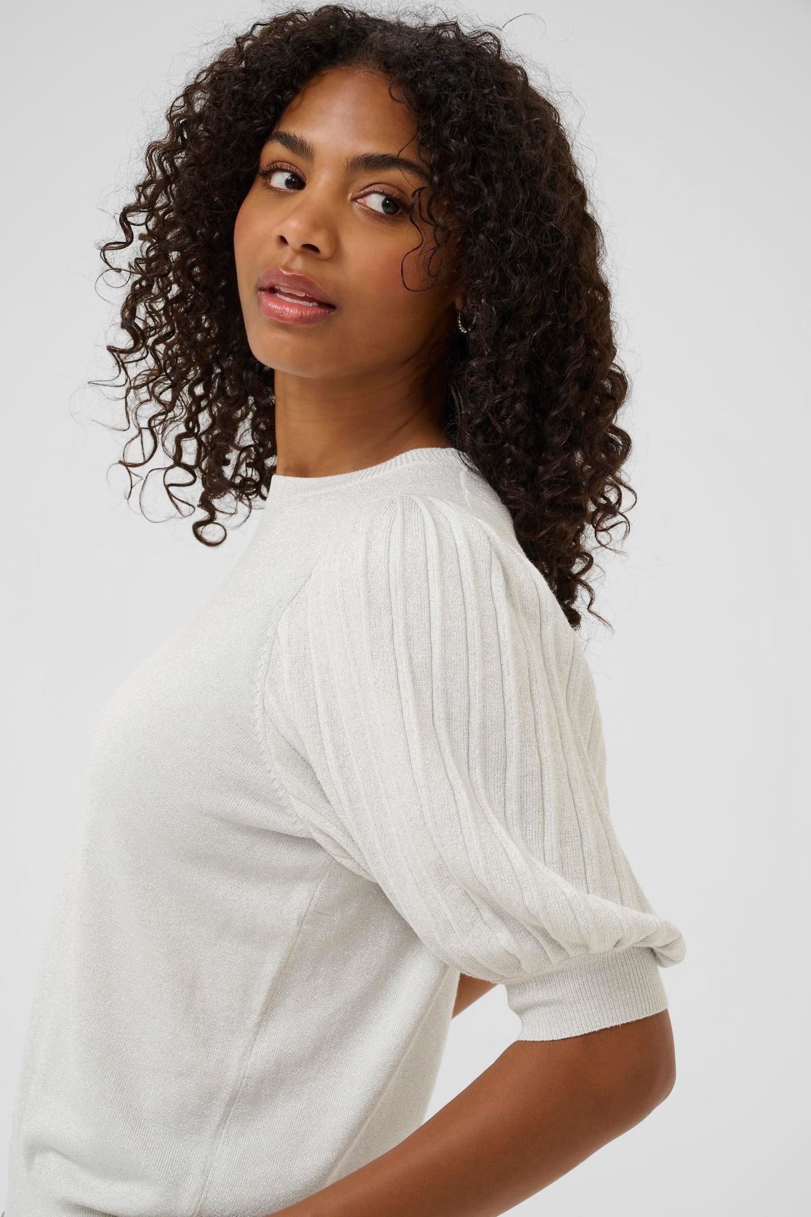 KAFFE REGINA PLEAT PULLOVER