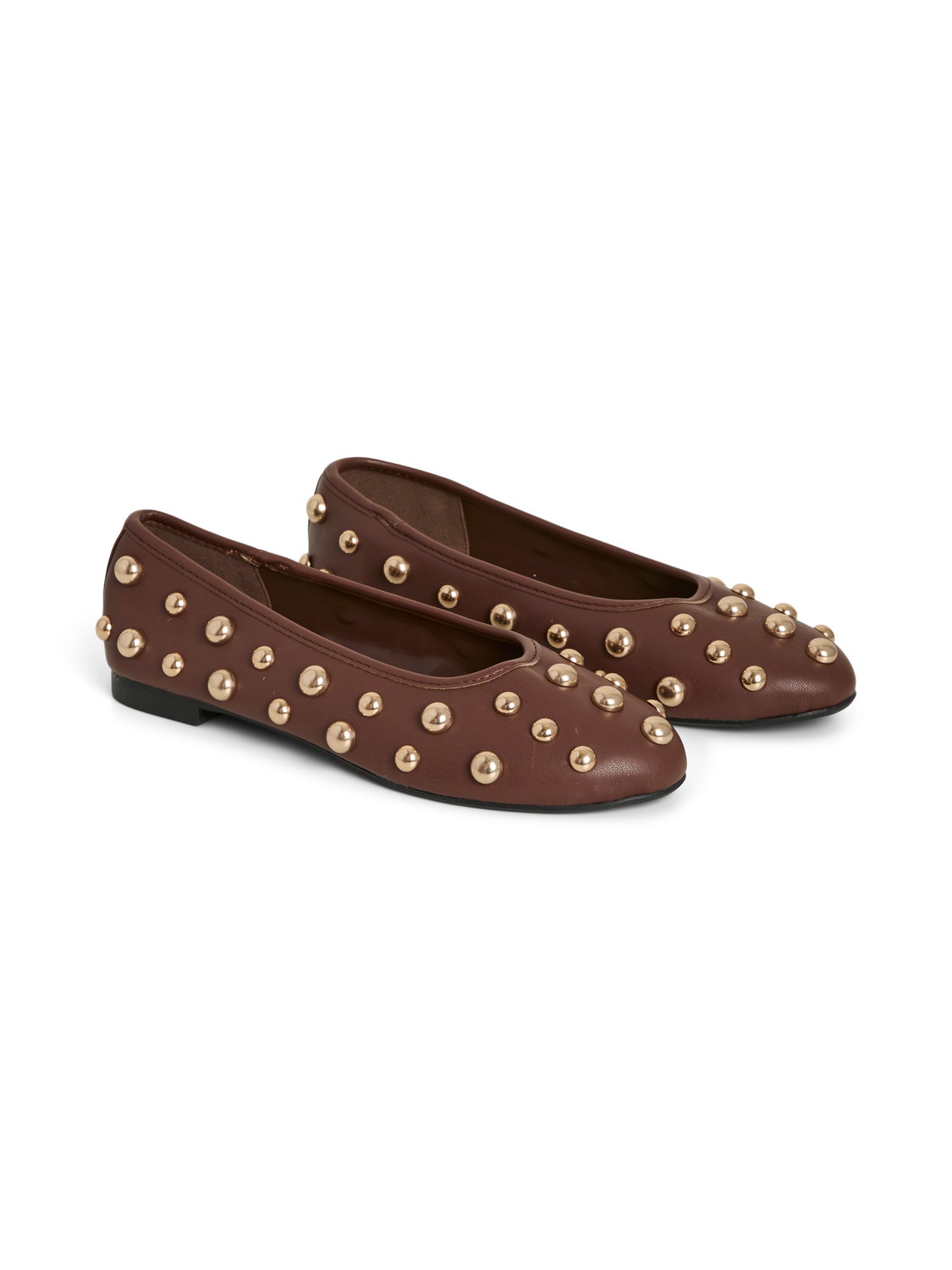 PIECES KAROLINE STUD BALLERINA