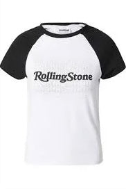 NOISY MAY KATINKA RAGLAN ROLLING STONES TOP