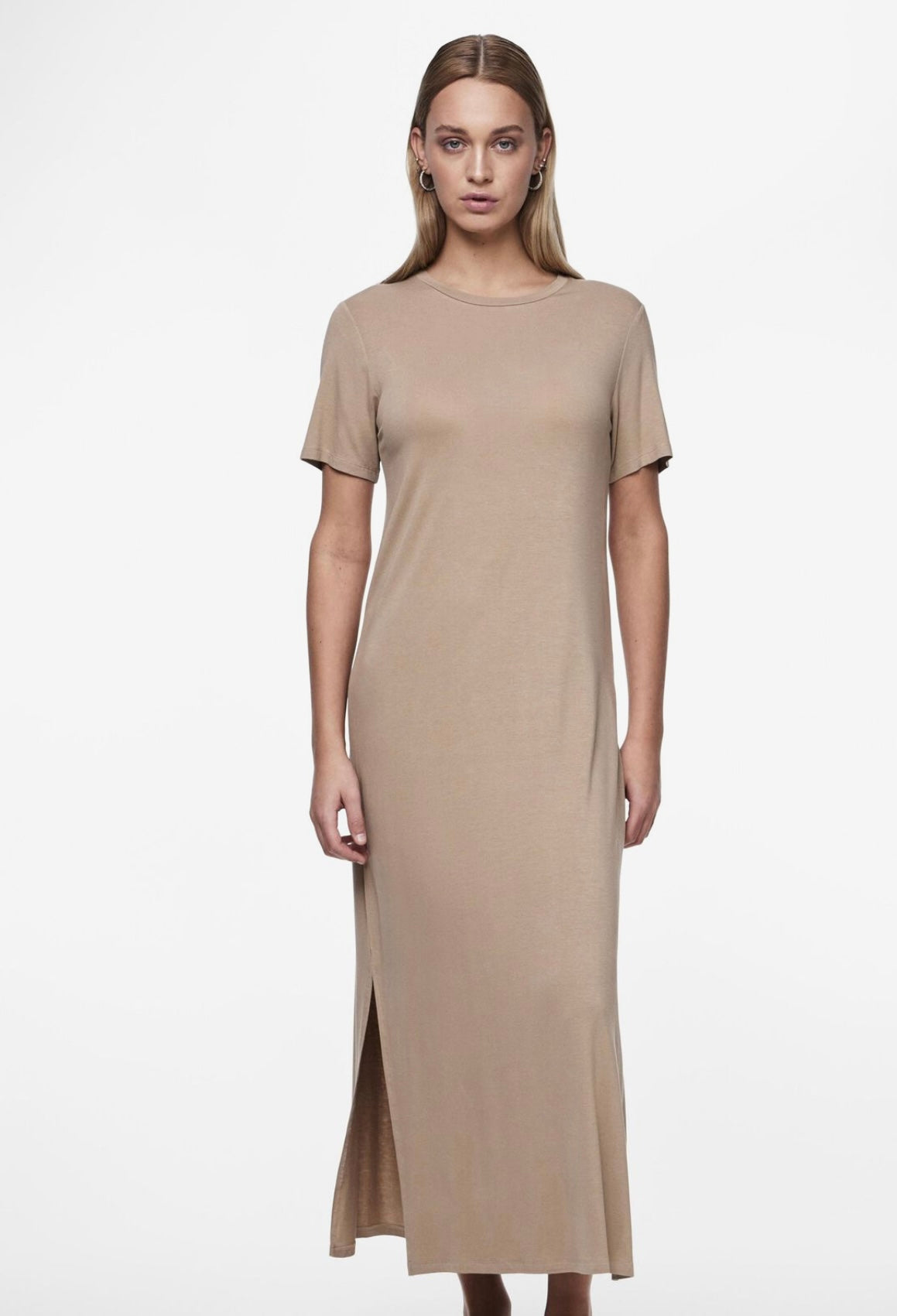 PIECES SOFIA SS T-SHIRT MAXI DRESS