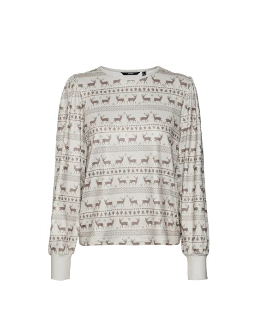 VERO MODA CHRIS LS TOP XMAS