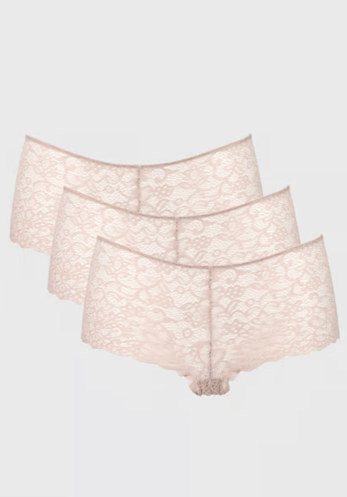 ONLY JOLIE LACE 3-PACK BRIEF