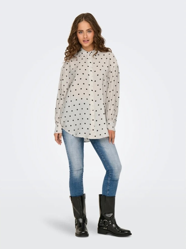 ONLY LILIAN DOT BLOUSE