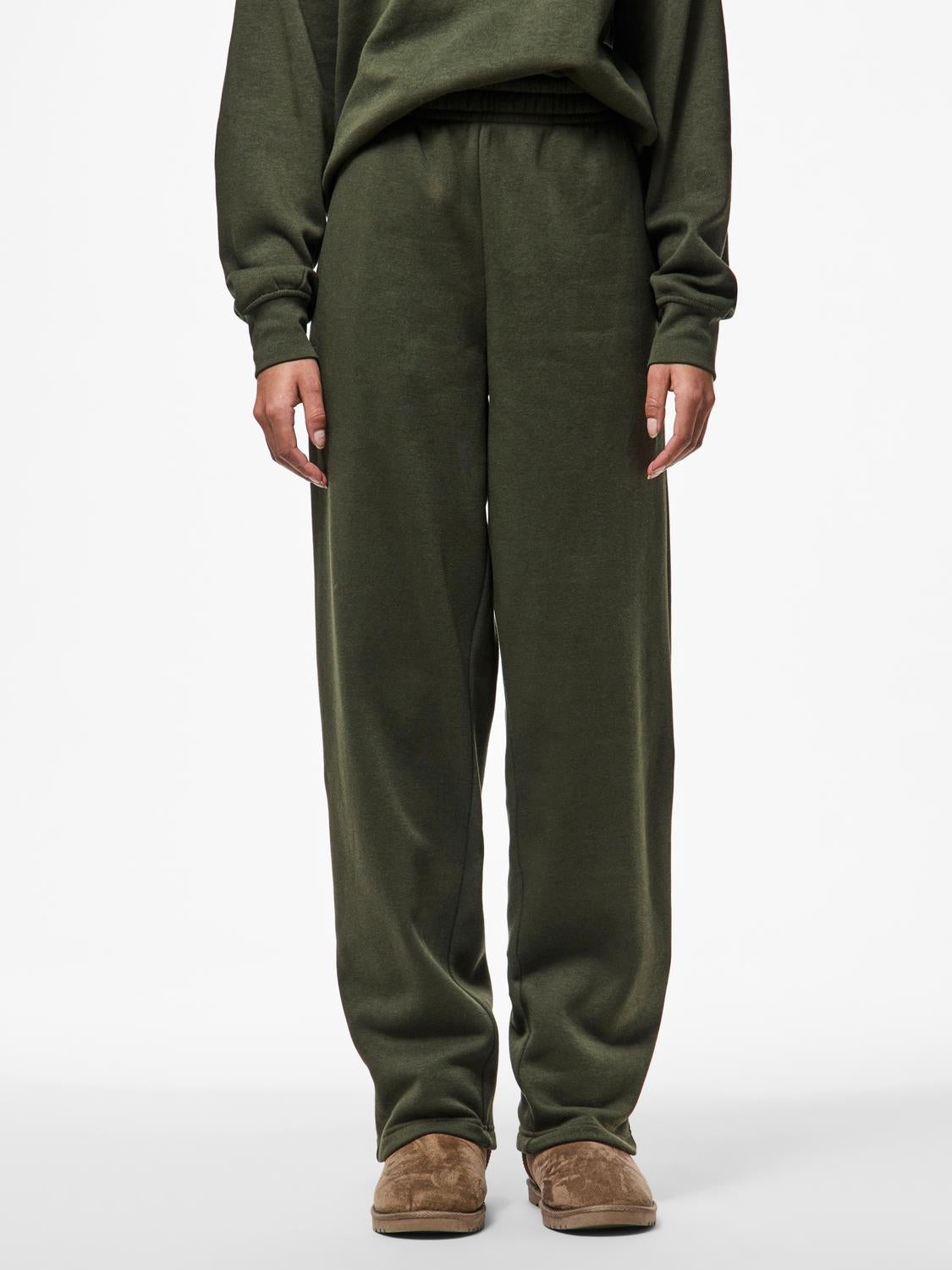 PIECES CHILLI HW STRAIGHT SWEAT PANTS