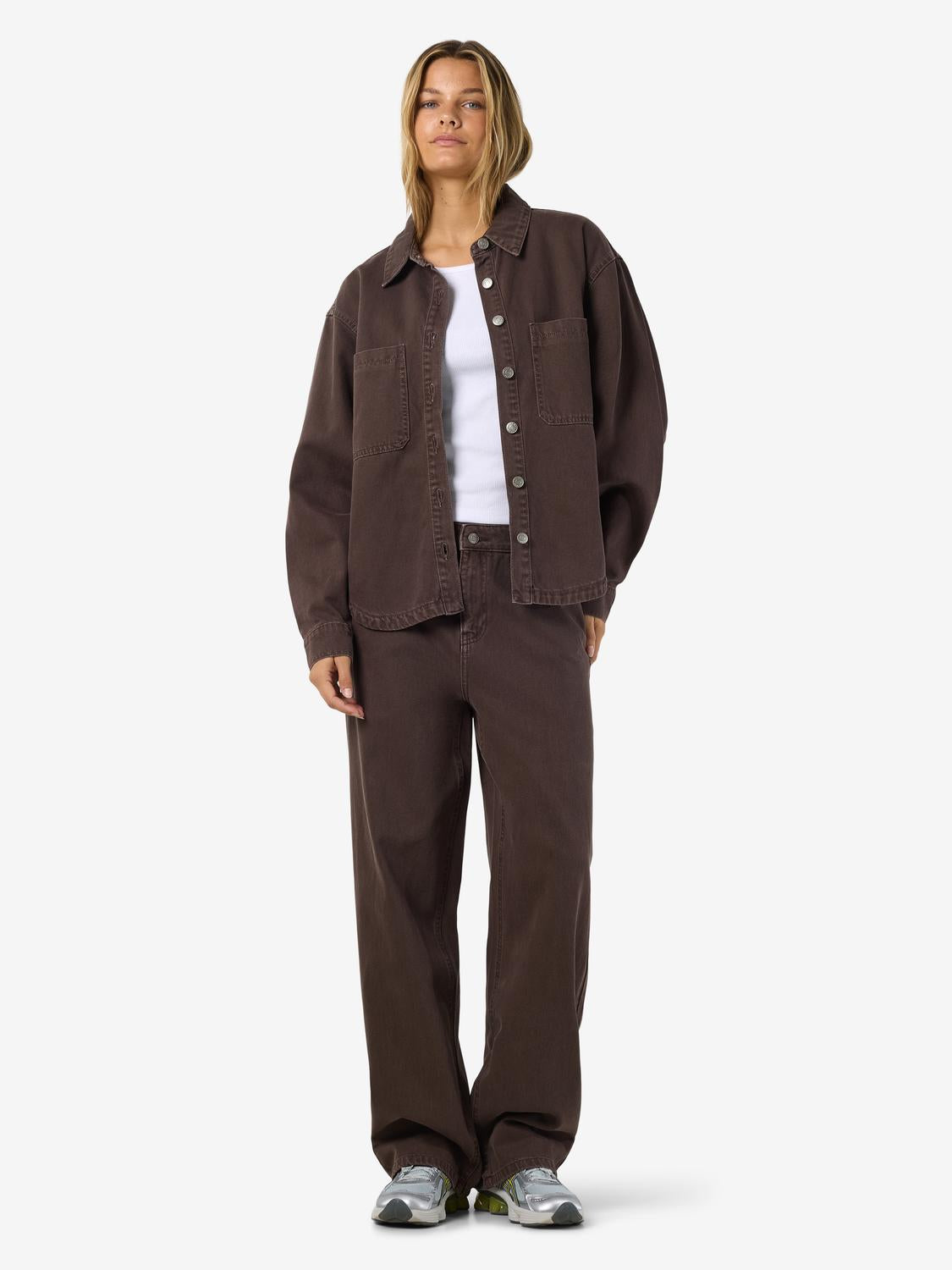 NOISY MAY ALVA LS SHACKET COLORED