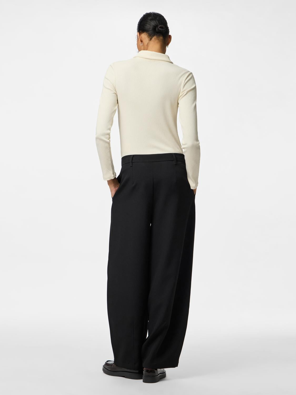 PIECES OLIVIA BARREL PANTS