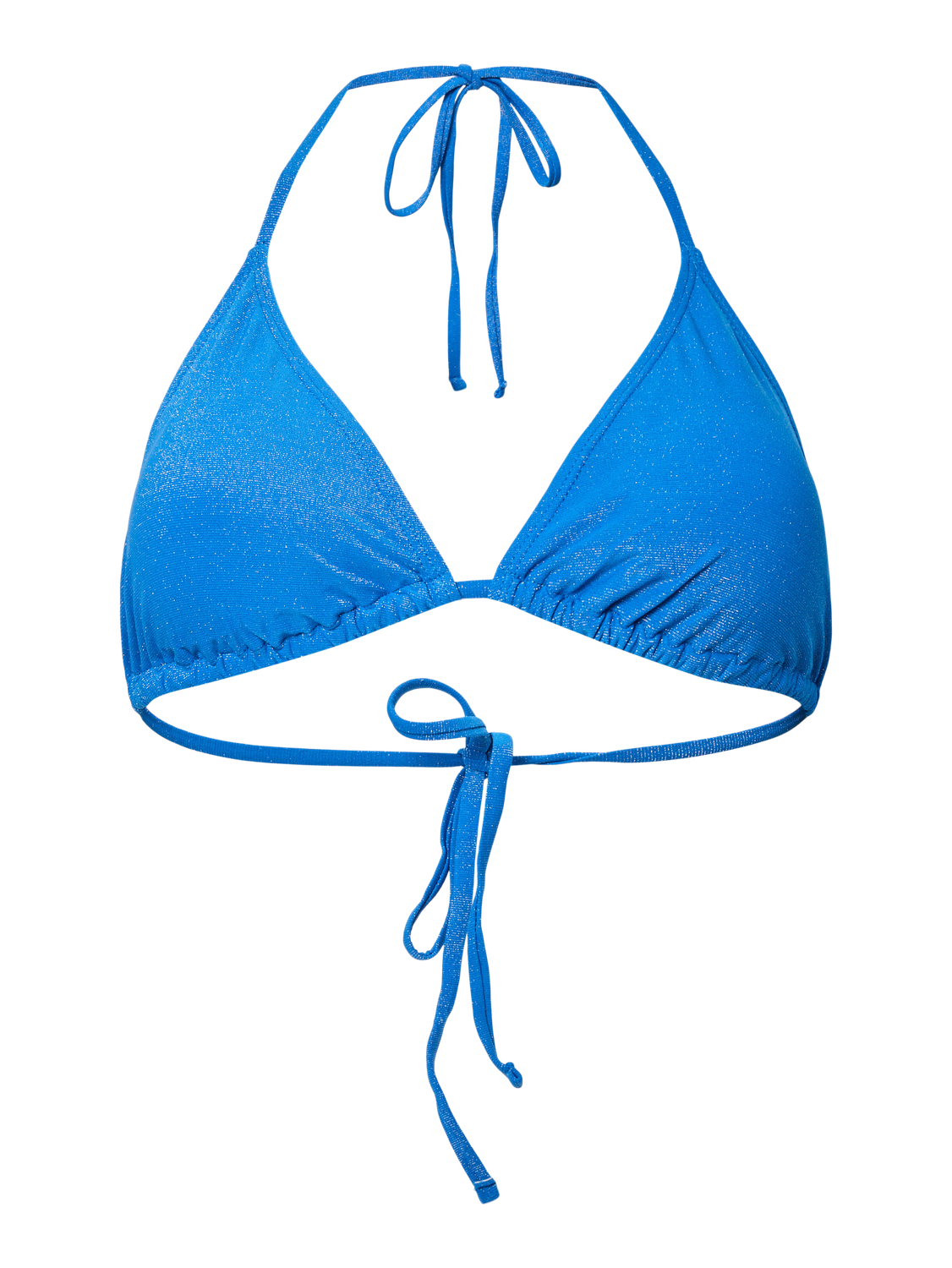 PIECES LAOMI LUREX BIKINI TRIANGLE TOP