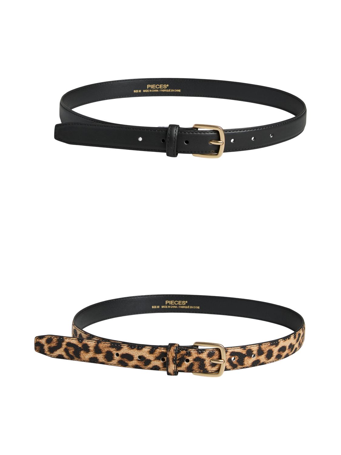 PIECES OLINE 2-PACK JEANS BELT