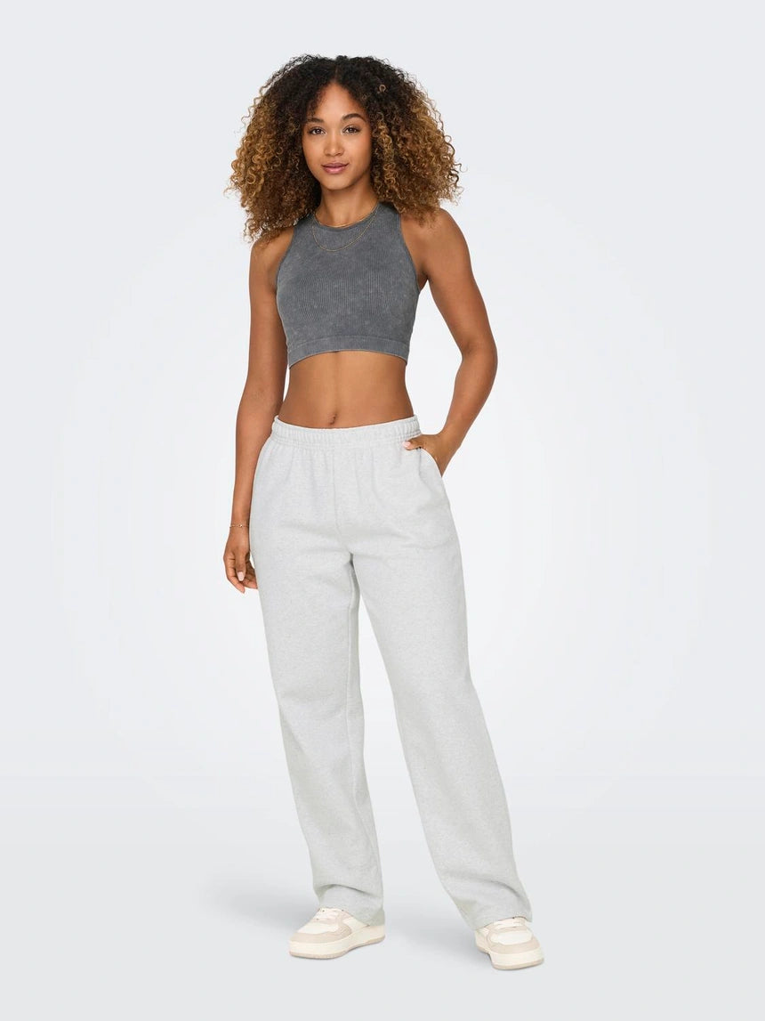 ONLY LEA SEAMLESS S/L STONE CROP TOP