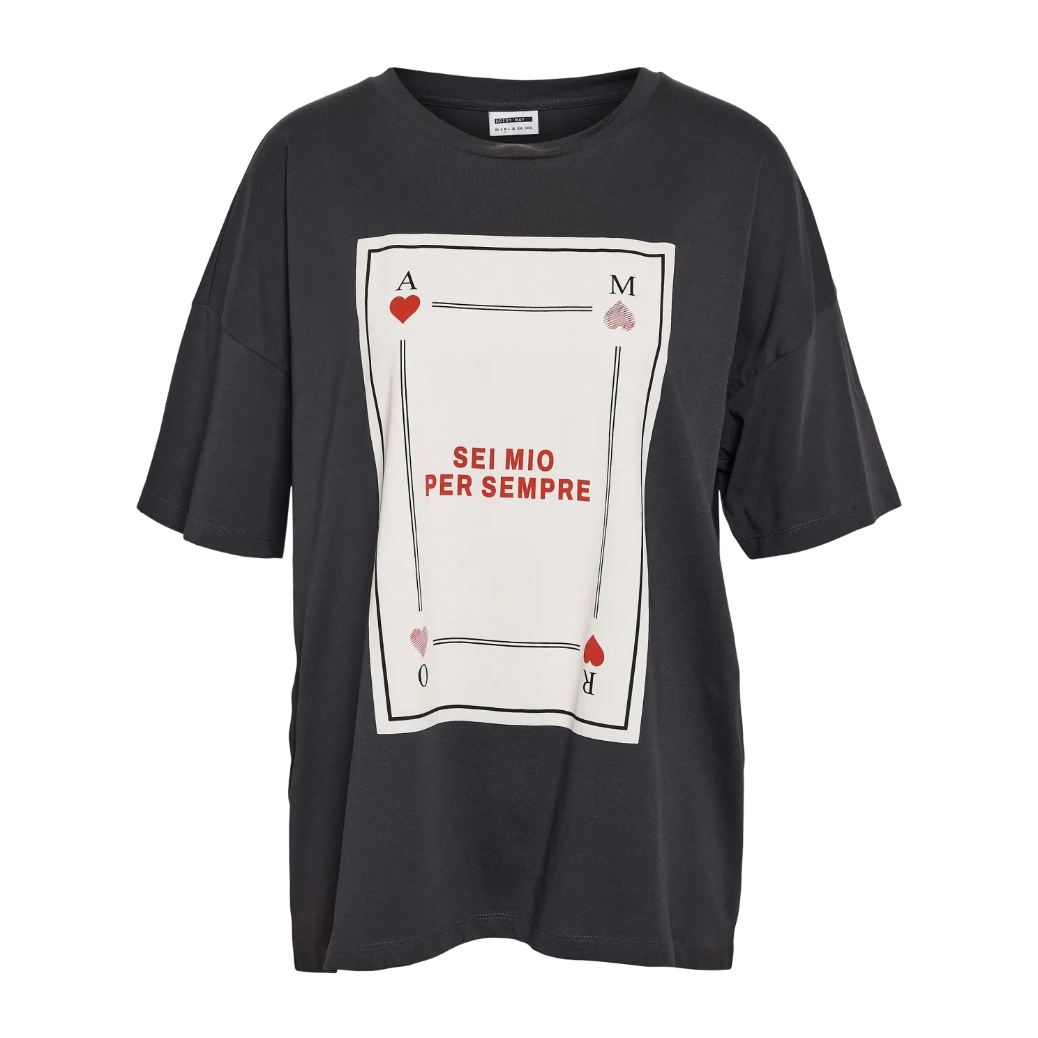 NOISY MAY IDA S/S PLAYCARD T-SHIRT