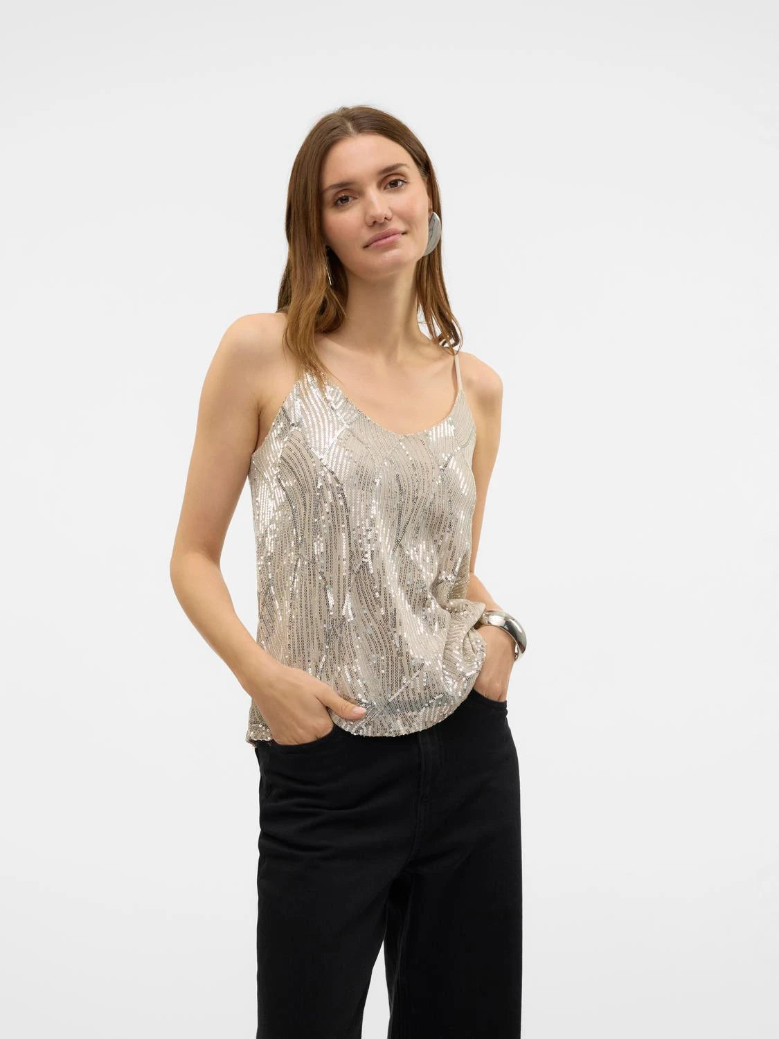 VERO MODA ELLEN SINGLET TOP