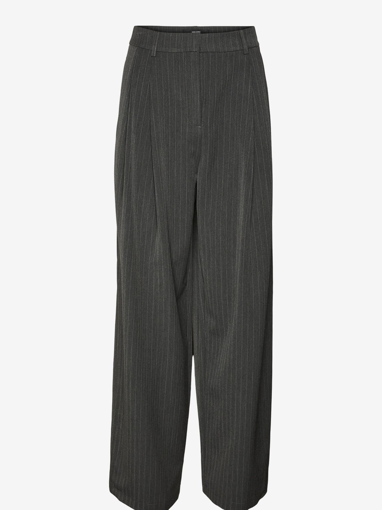 VERO MODA SILJE MW WIDE PINSTRIPE PANTS