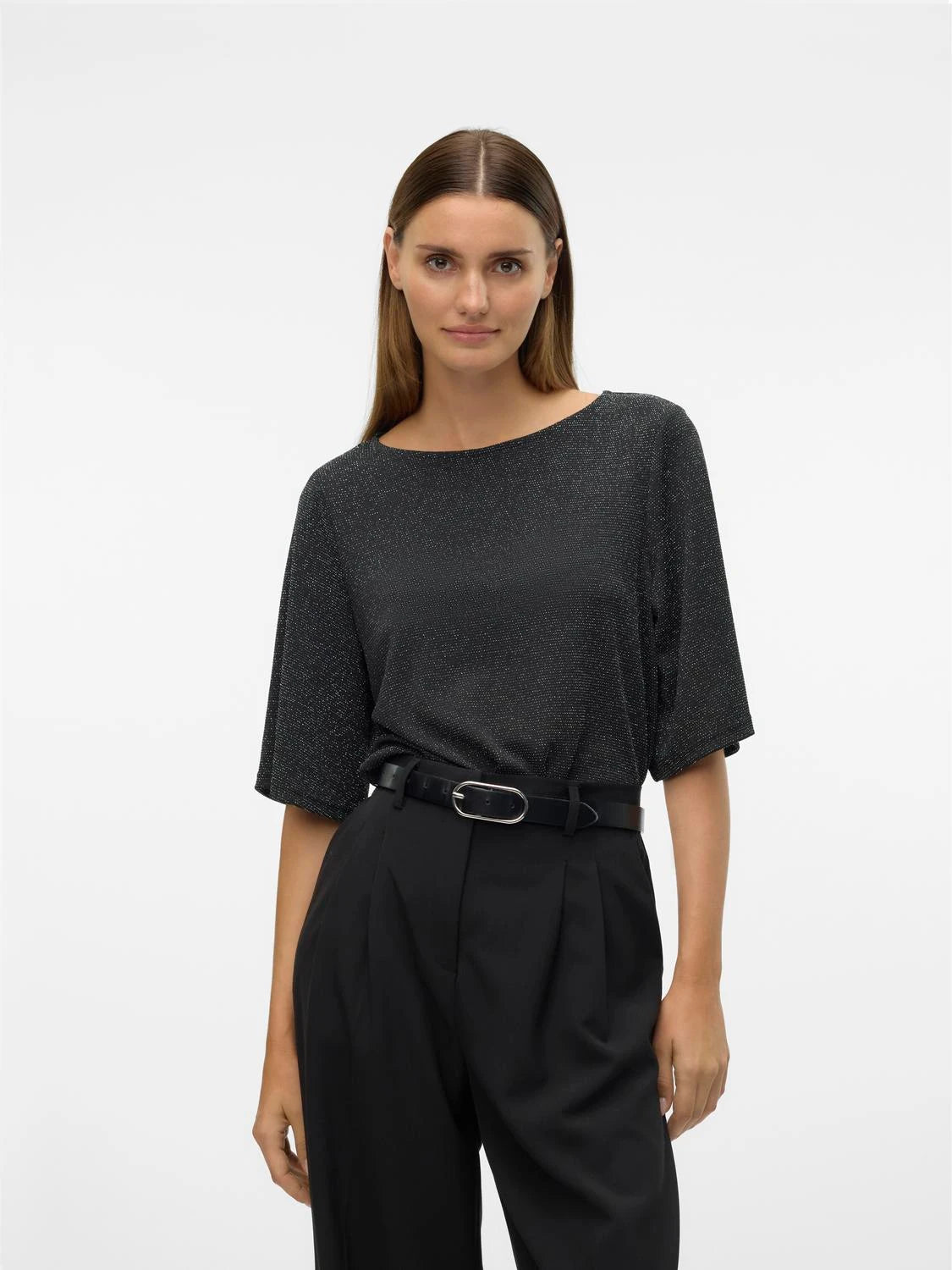 VERO MODA KANVA 2/4 GLITTER TOP